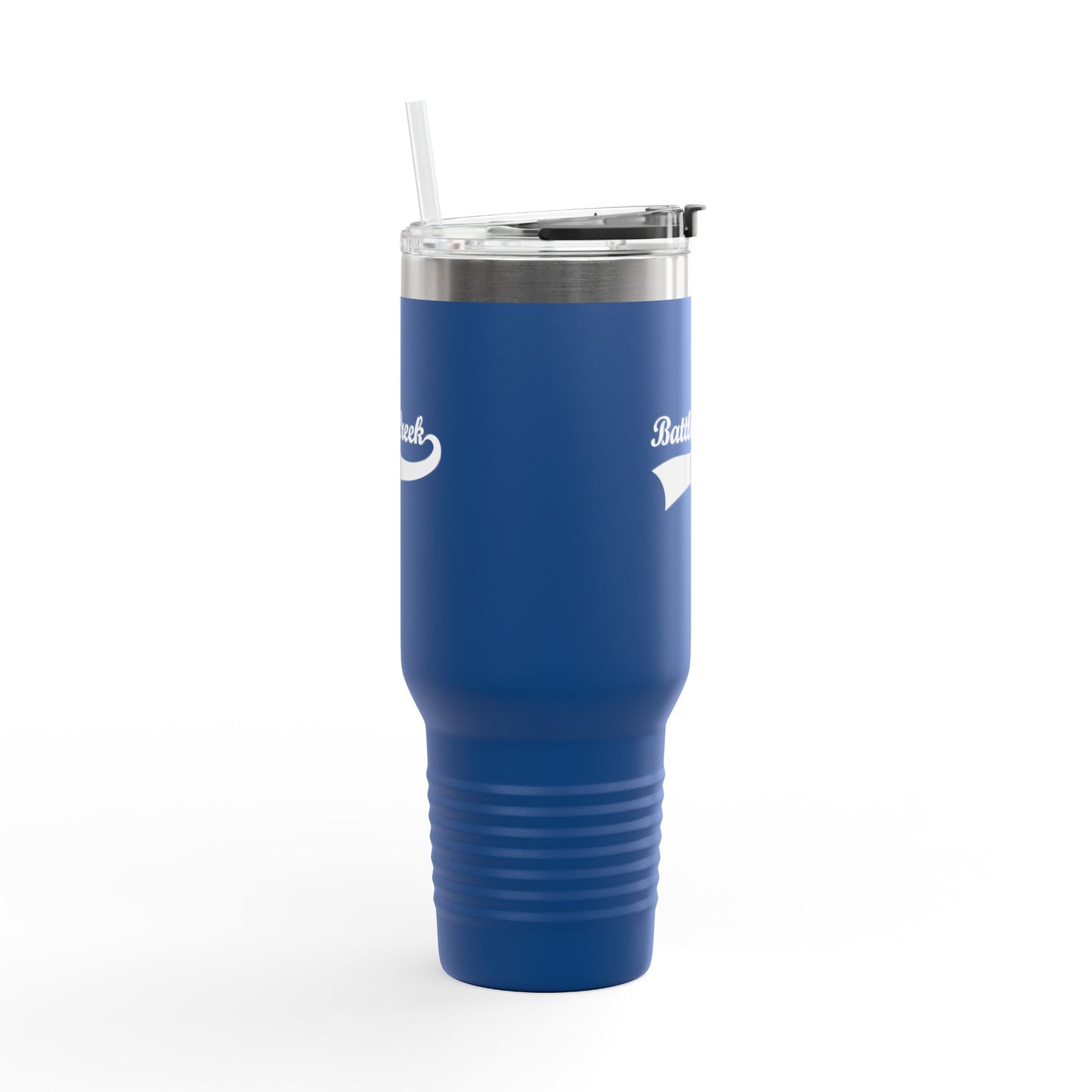 BC White Logo Insulated Travel Mug, 40oz