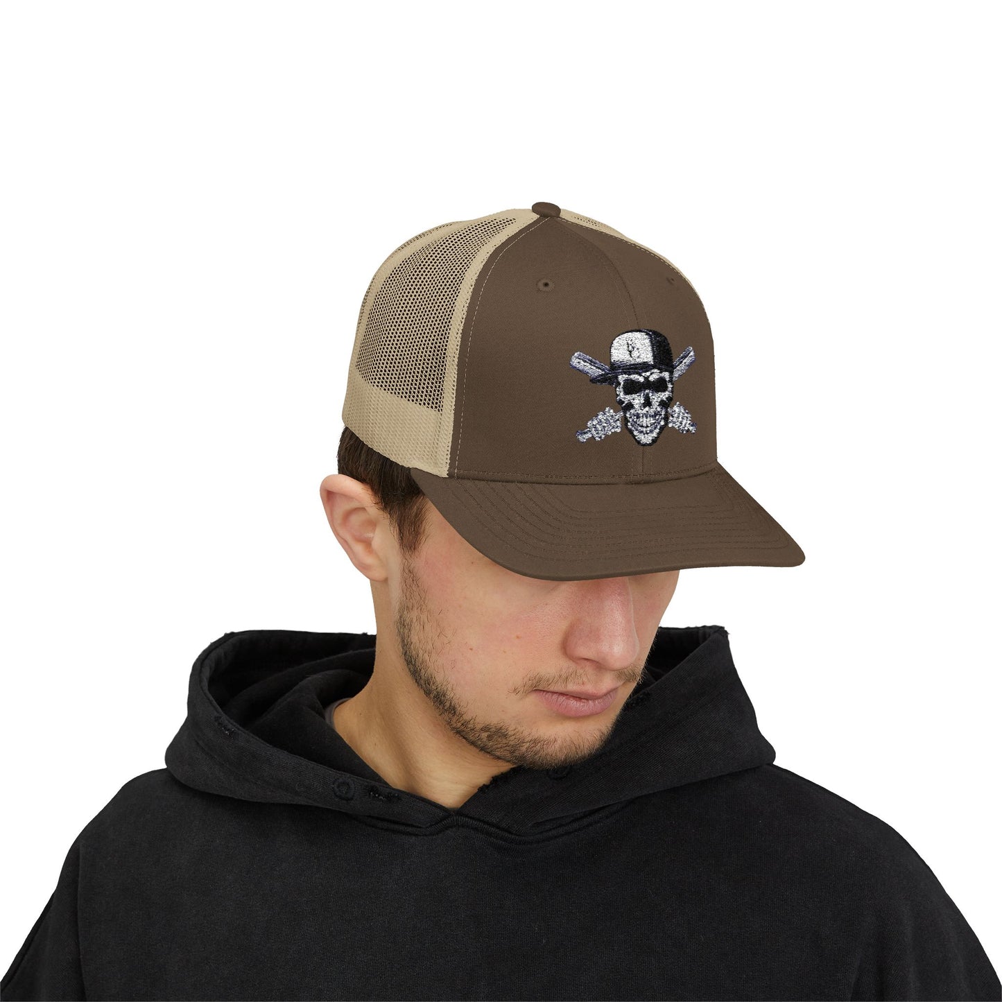 BC Skull - Snapback Trucker Cap