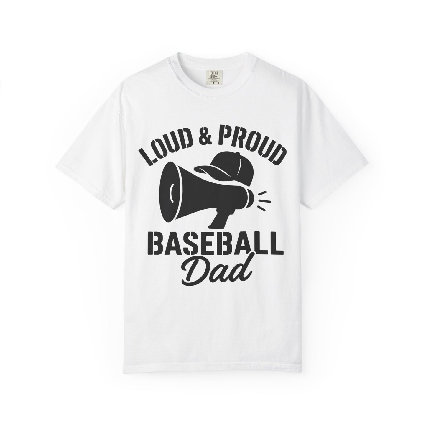 BC - Proud Baseball Dad - Unisex Garment-Dyed T-shirt