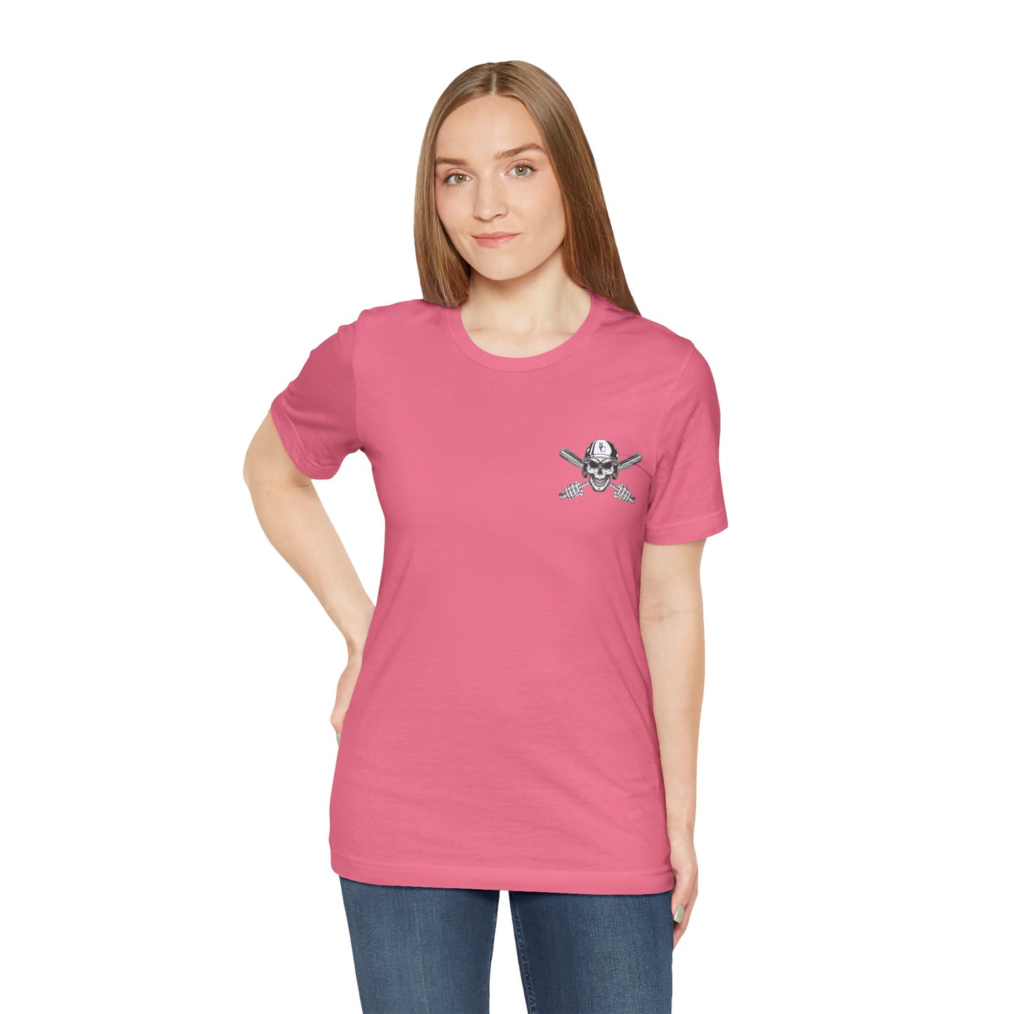 Battle Creek baseball Crossbones - Unisex Jersey Short Sleeve Tee