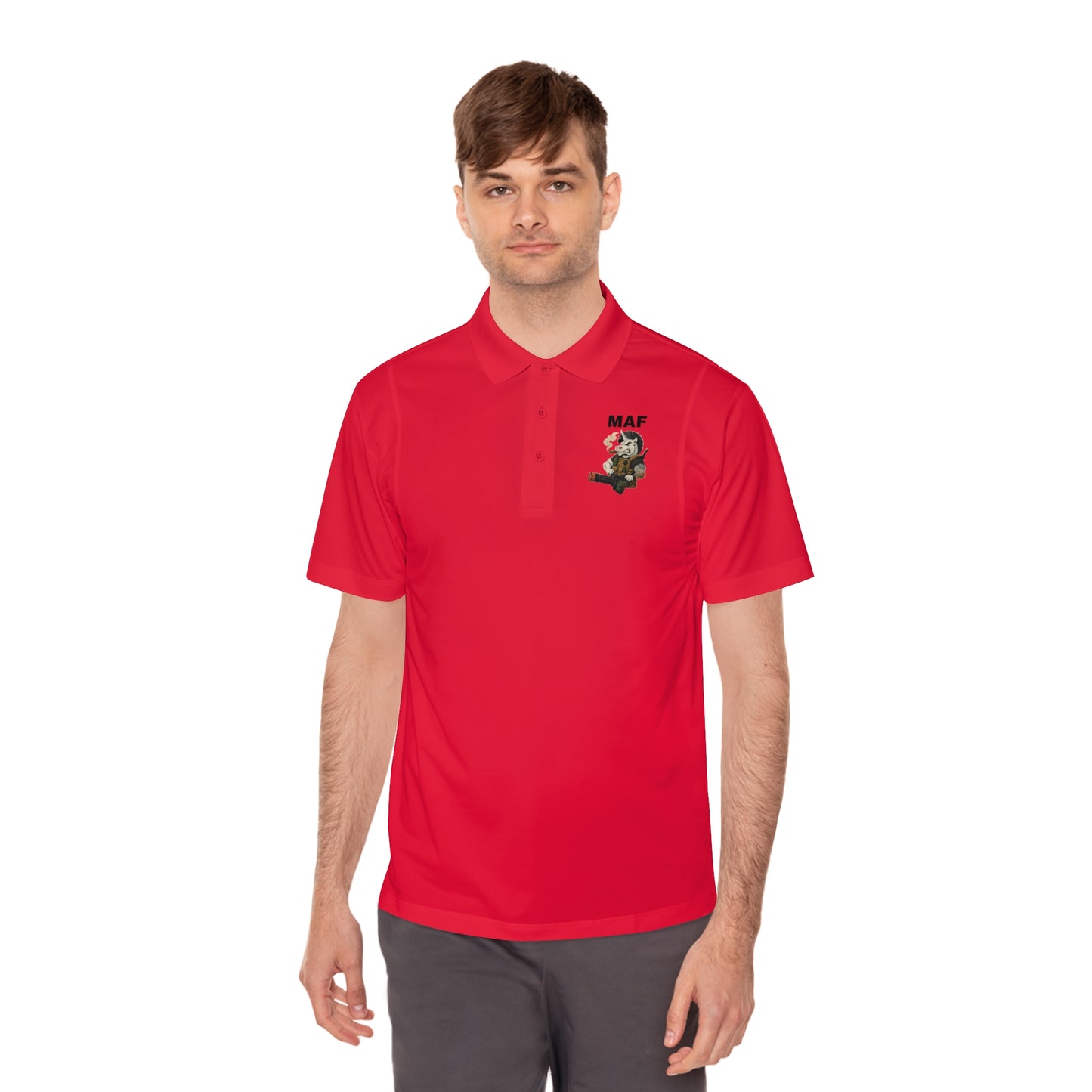 MAF - Unicorn - Men's Sport Polo Shirt