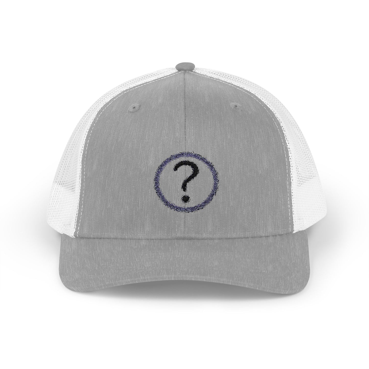 MAF - Question Mark with Blue Tent - Snapback Trucker Cap