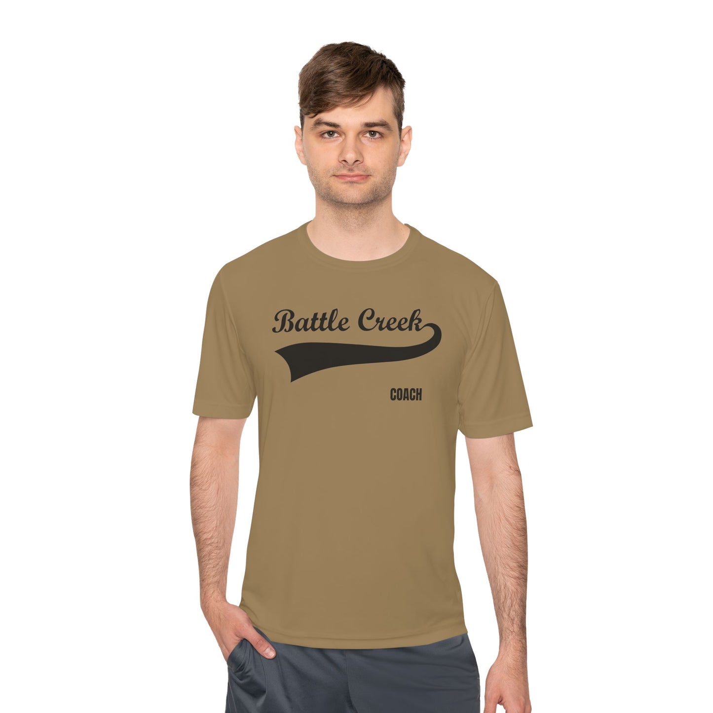 BC - COACH - Black Logo - Unisex Moisture Wicking Tee