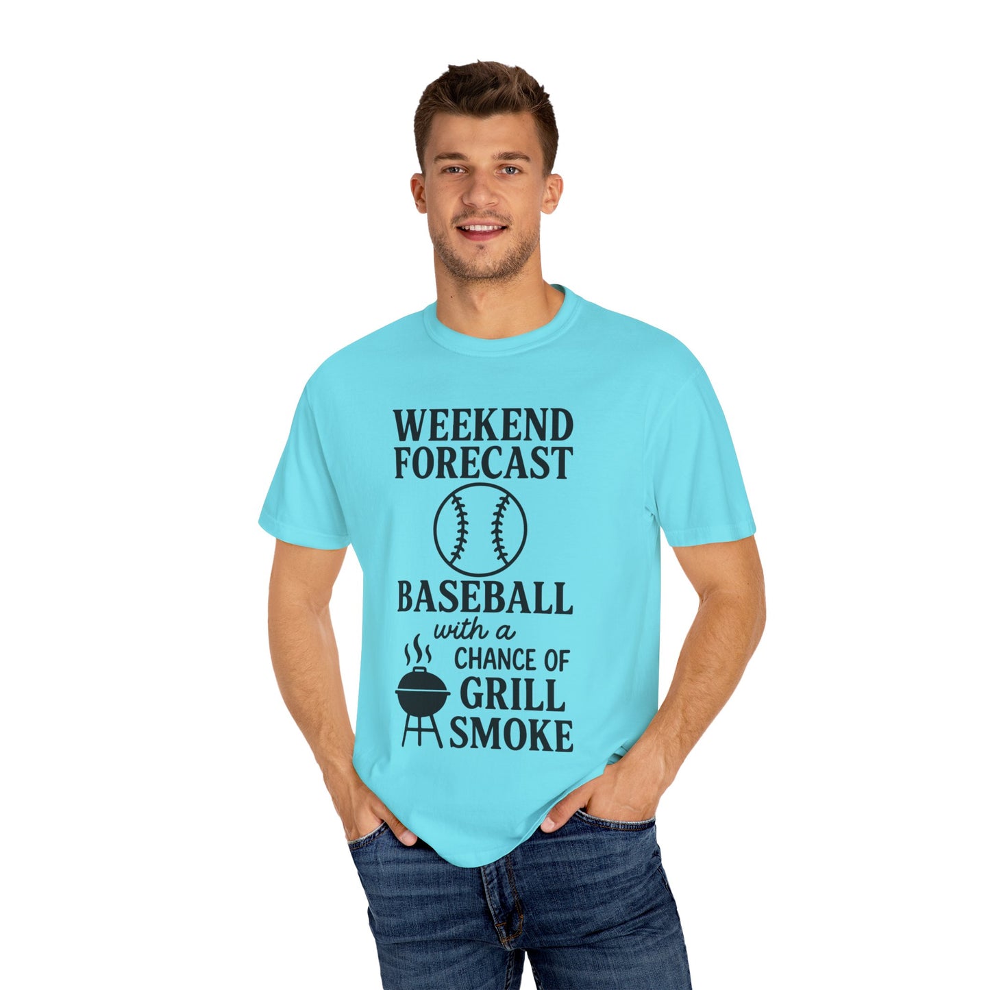 BC - Weekend Forecast - Unisex Garment-Dyed T-shirt
