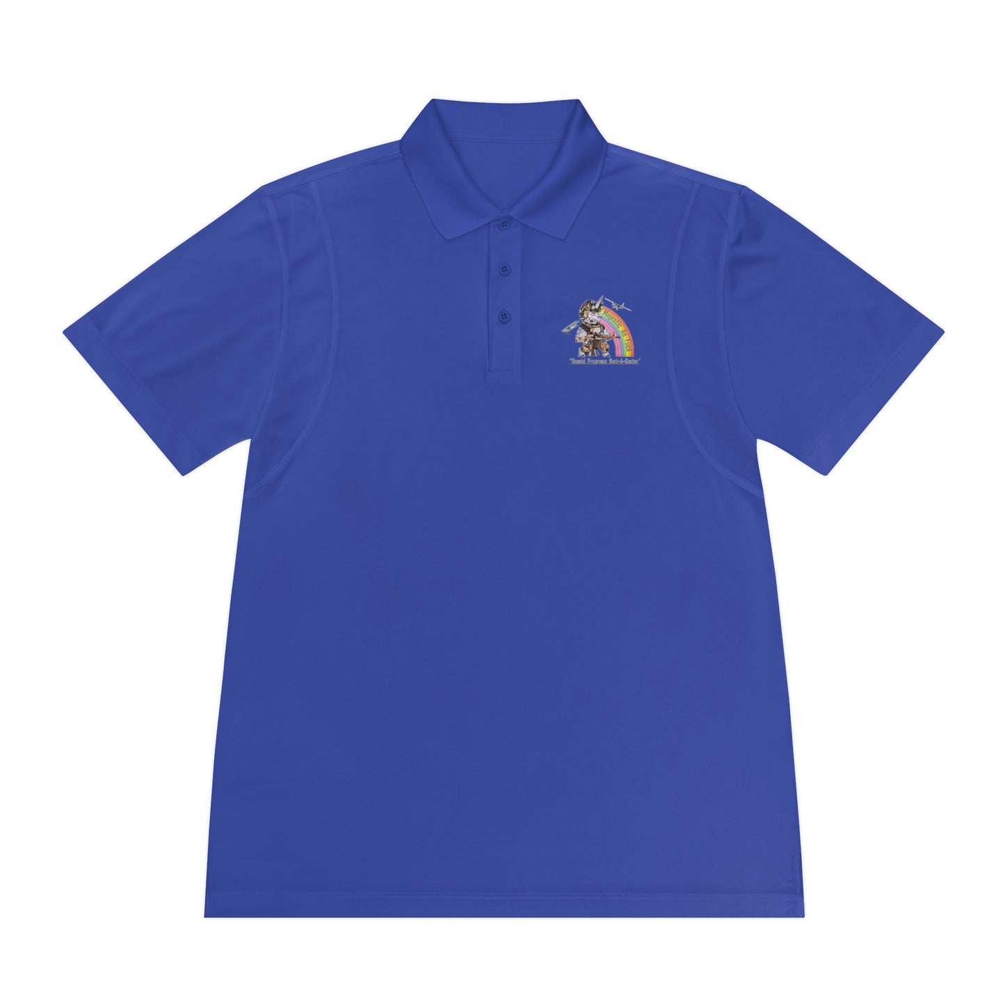 MAF - FLY IT LIKE YOU STOL IT - Men's Sport Polo Shirt