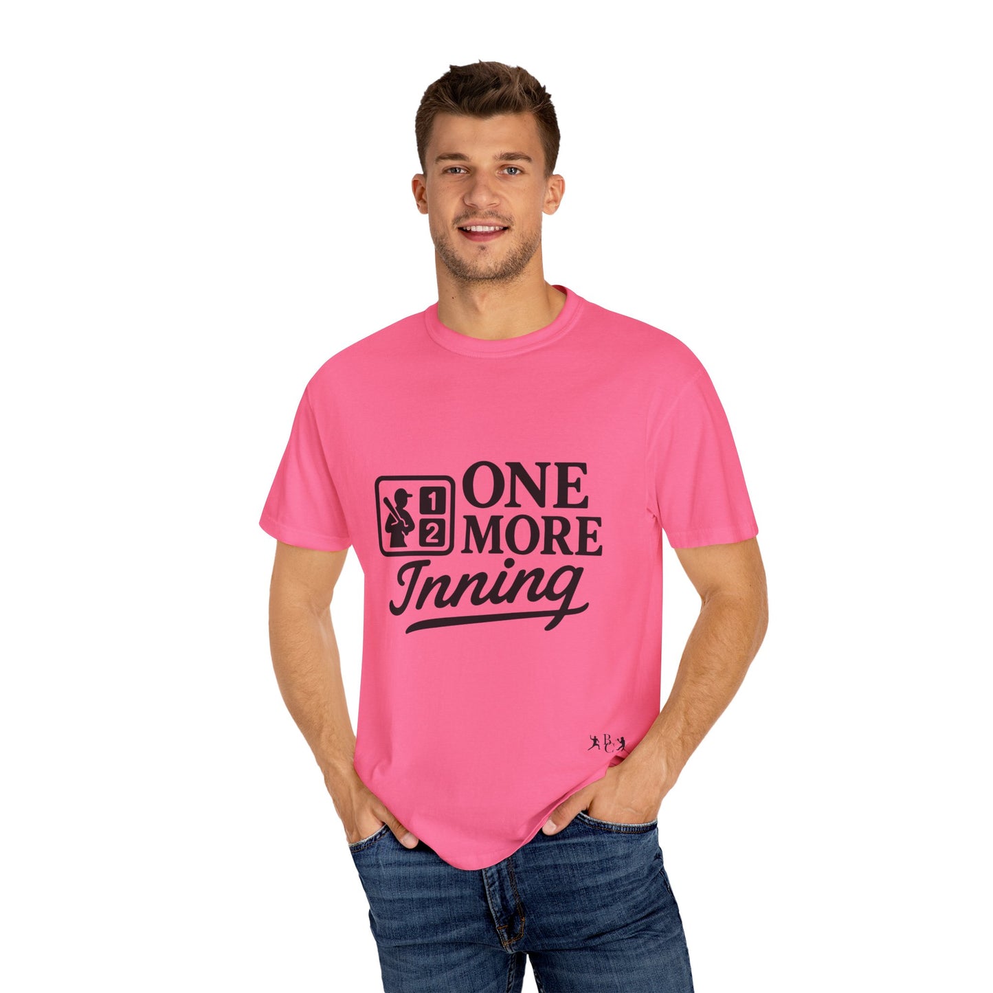 BC - One More Inning - Unisex Garment-Dyed T-shirt