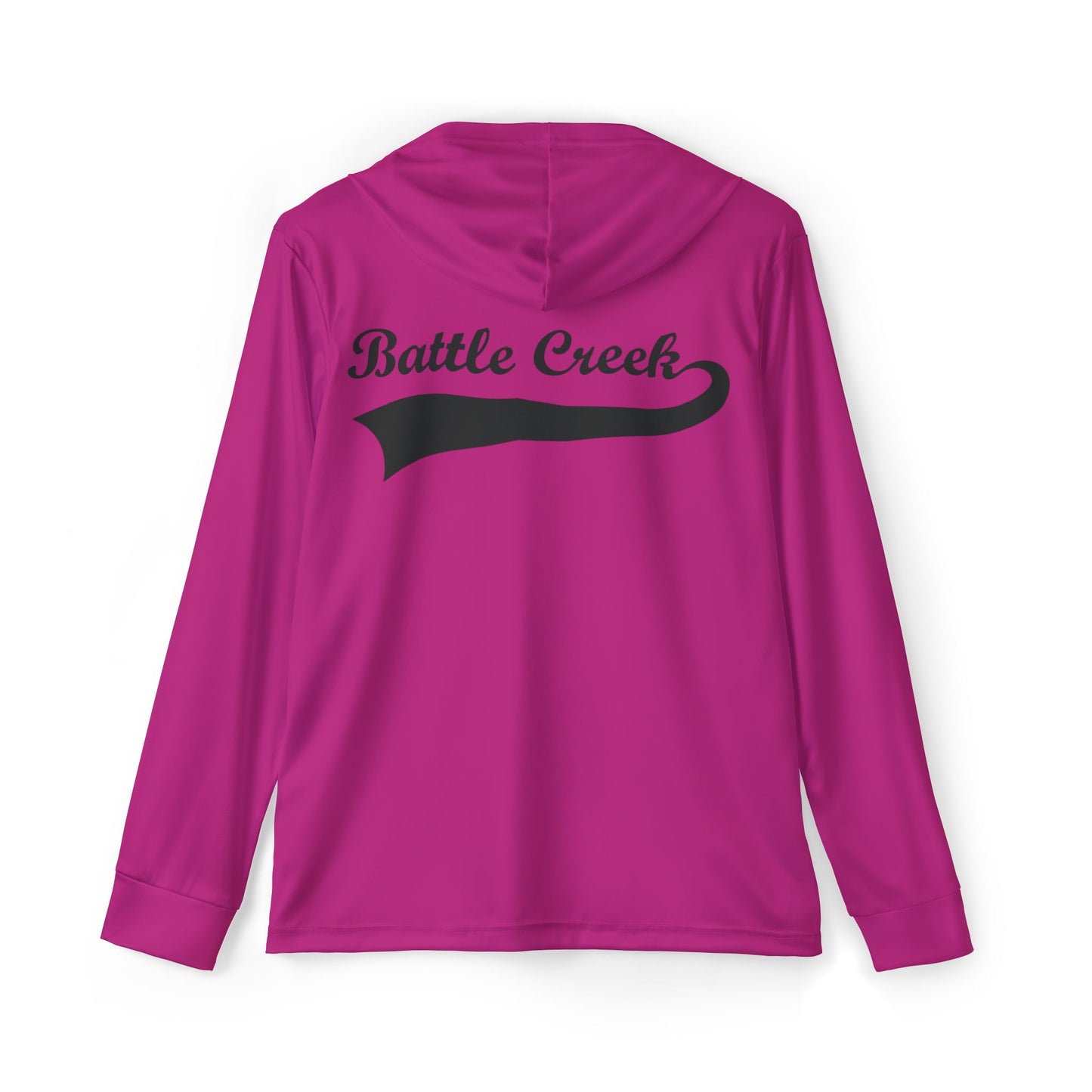 BC - Black Logo - Men's Sports Warmup Hoodie (AOP)