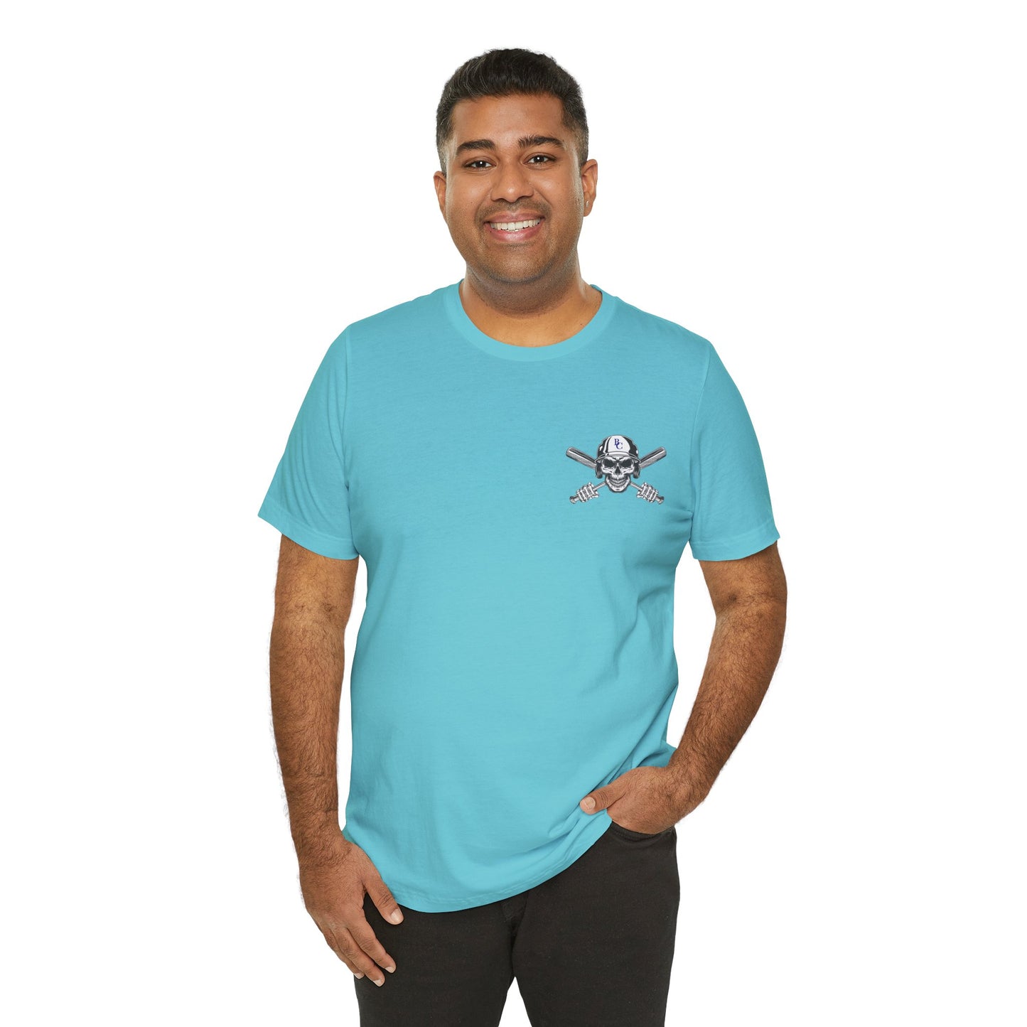 Battle Creek baseball Crossbones - Unisex Jersey Short Sleeve Tee
