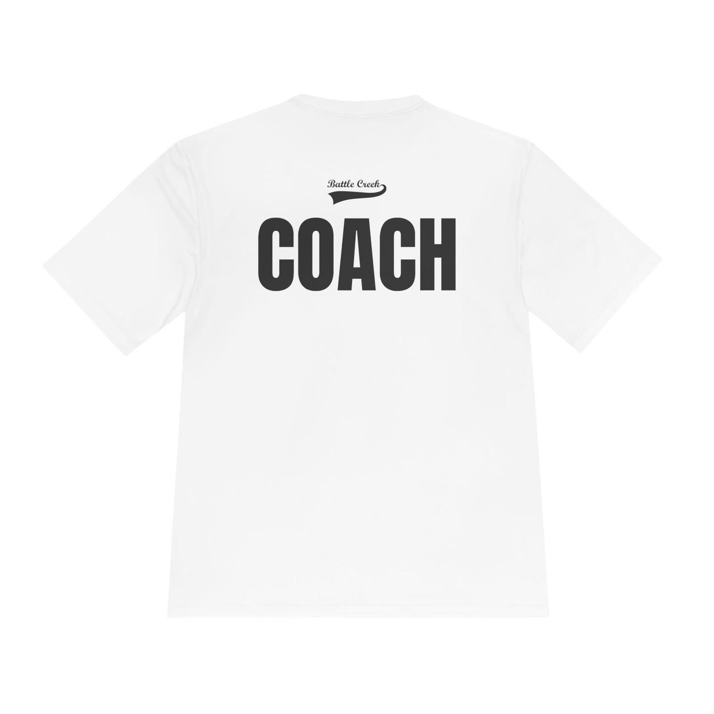 BC - COACH - Black Logo - Unisex Moisture Wicking Tee
