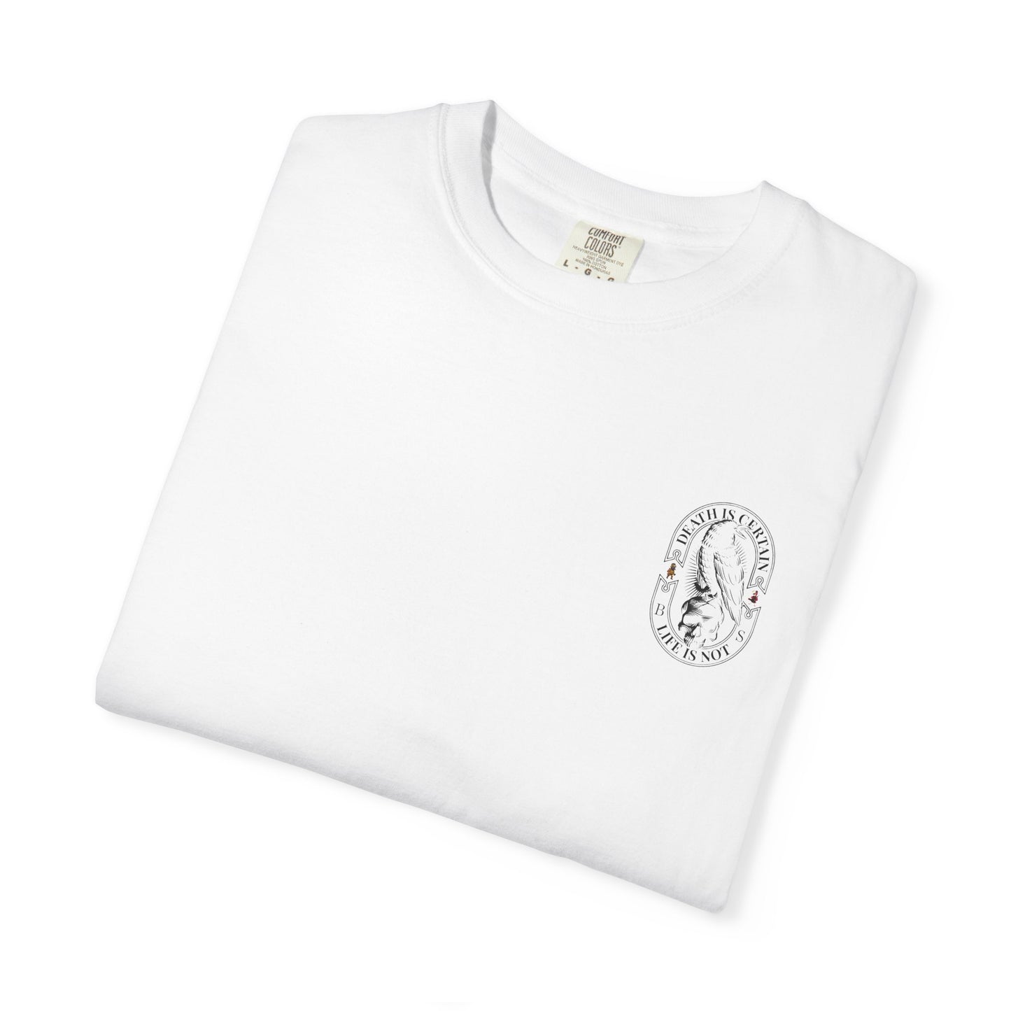 MAF - Death is certain - Unisex Garment-Dyed T-shirt