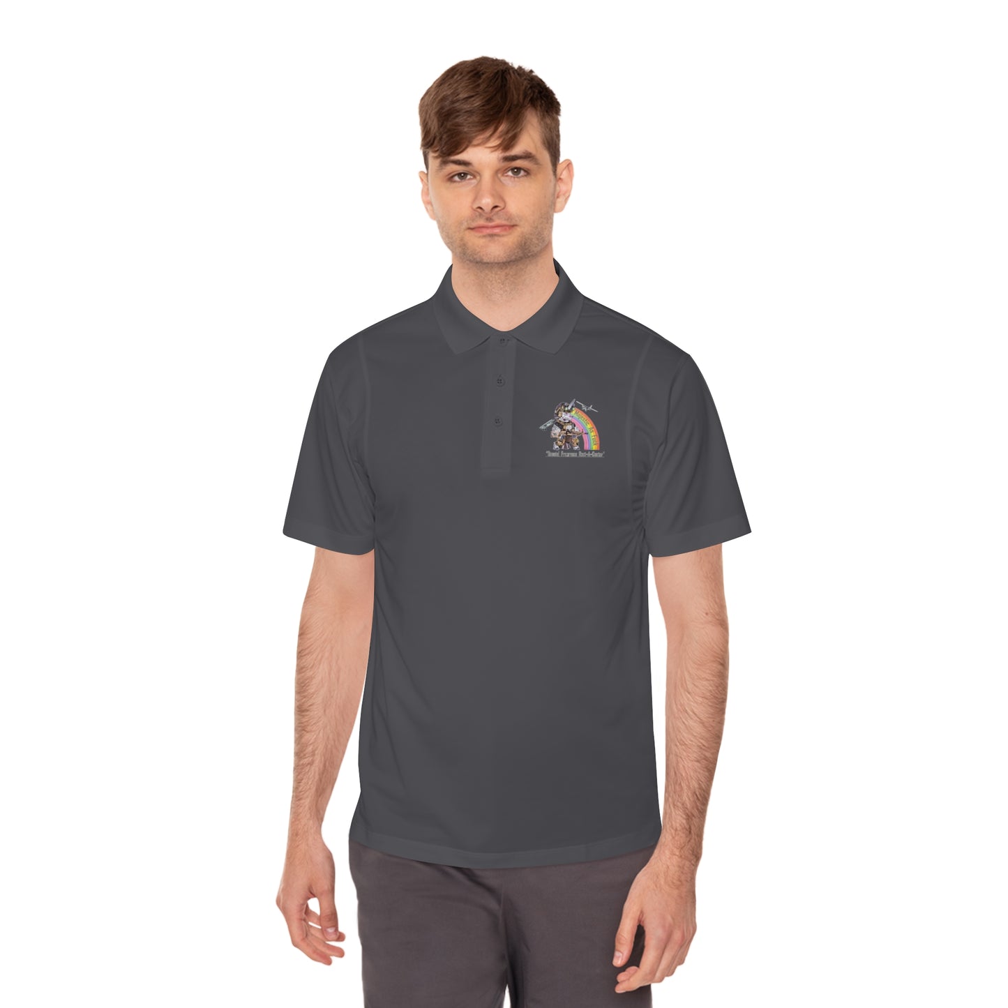 MAF - FLY IT LIKE YOU STOL IT - Men's Sport Polo Shirt