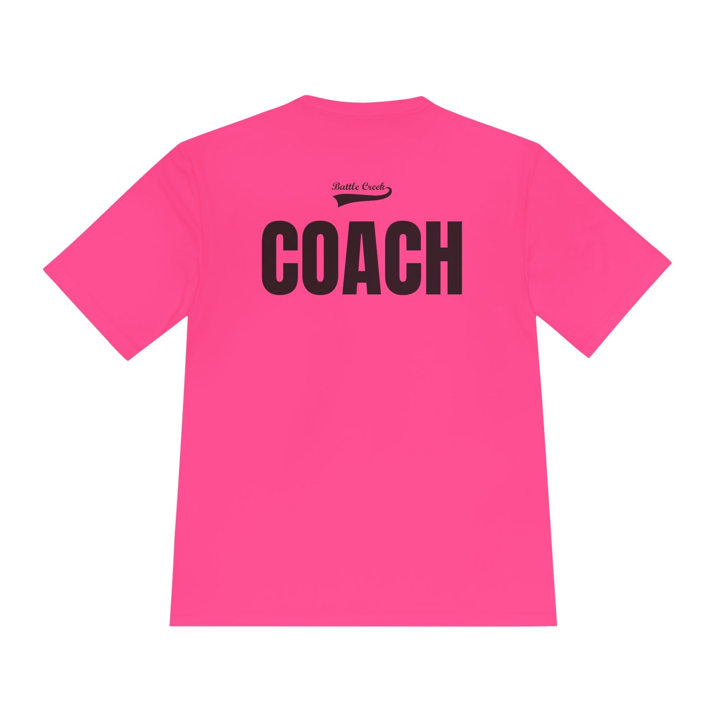 BC - COACH - Black Logo - Unisex Moisture Wicking Tee
