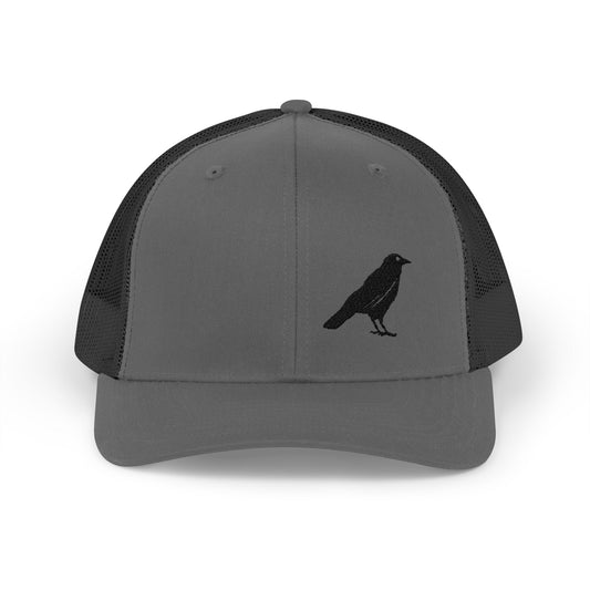 Raven Snapback Trucker Cap