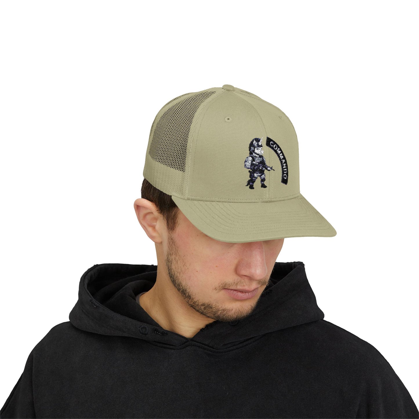 Commando Snapback Trucker Cap