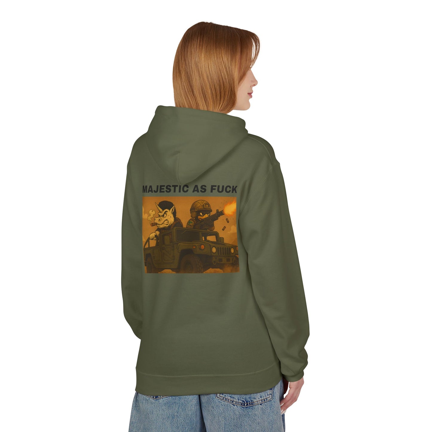MAF - Unisex Midweight Softstyle Fleece Hoodie