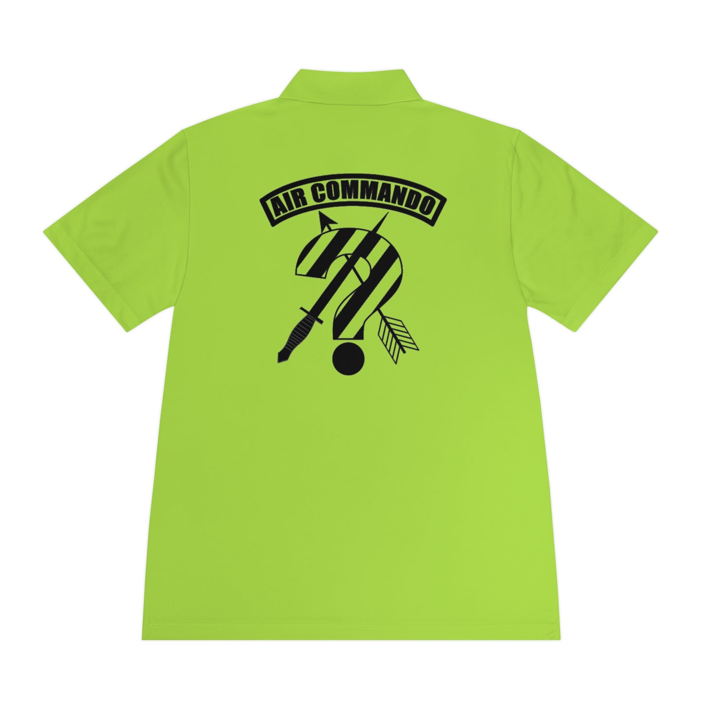 Commando - Question Mark - Men's Sport Polo Shirt