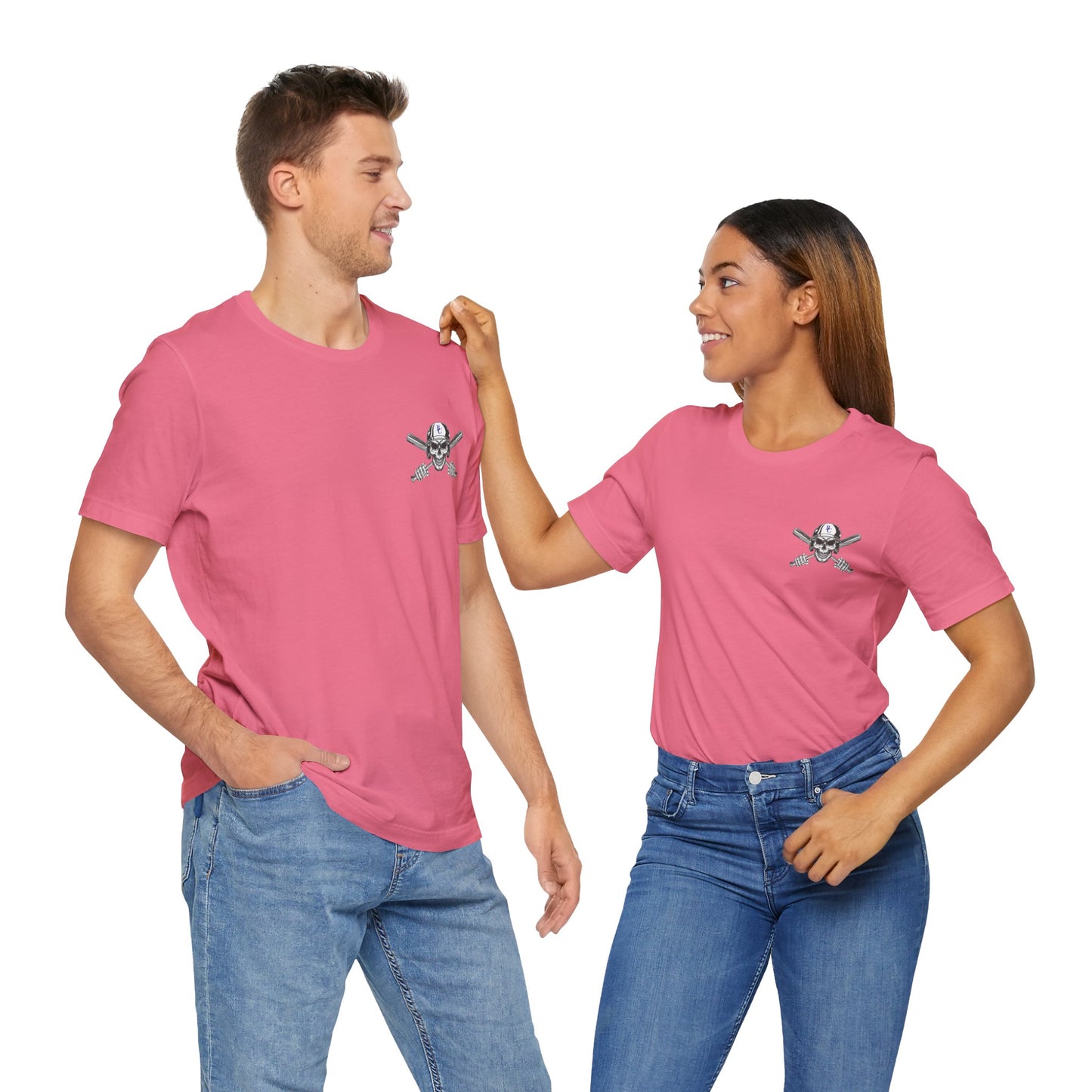 Battle Creek baseball Crossbones - Unisex Jersey Short Sleeve Tee