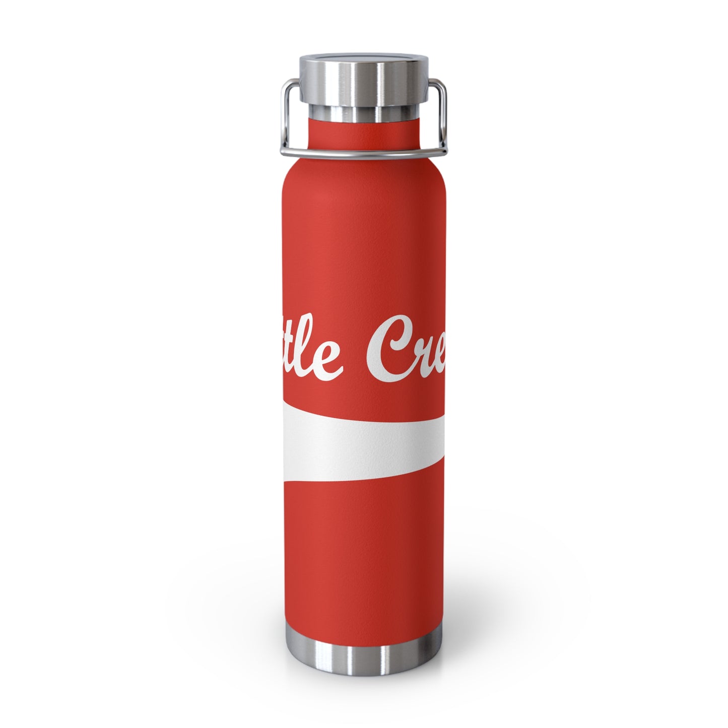 BC White Logo Copper Vacuum Insulated Bottle, 22oz