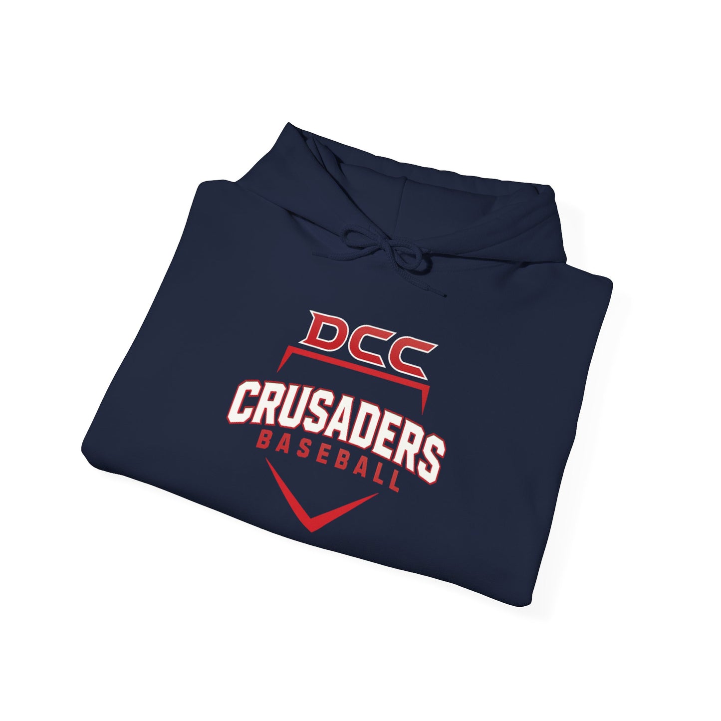 DCC - Red Logo - Unisex Heavy Blend™ Hooded Sweatshirt