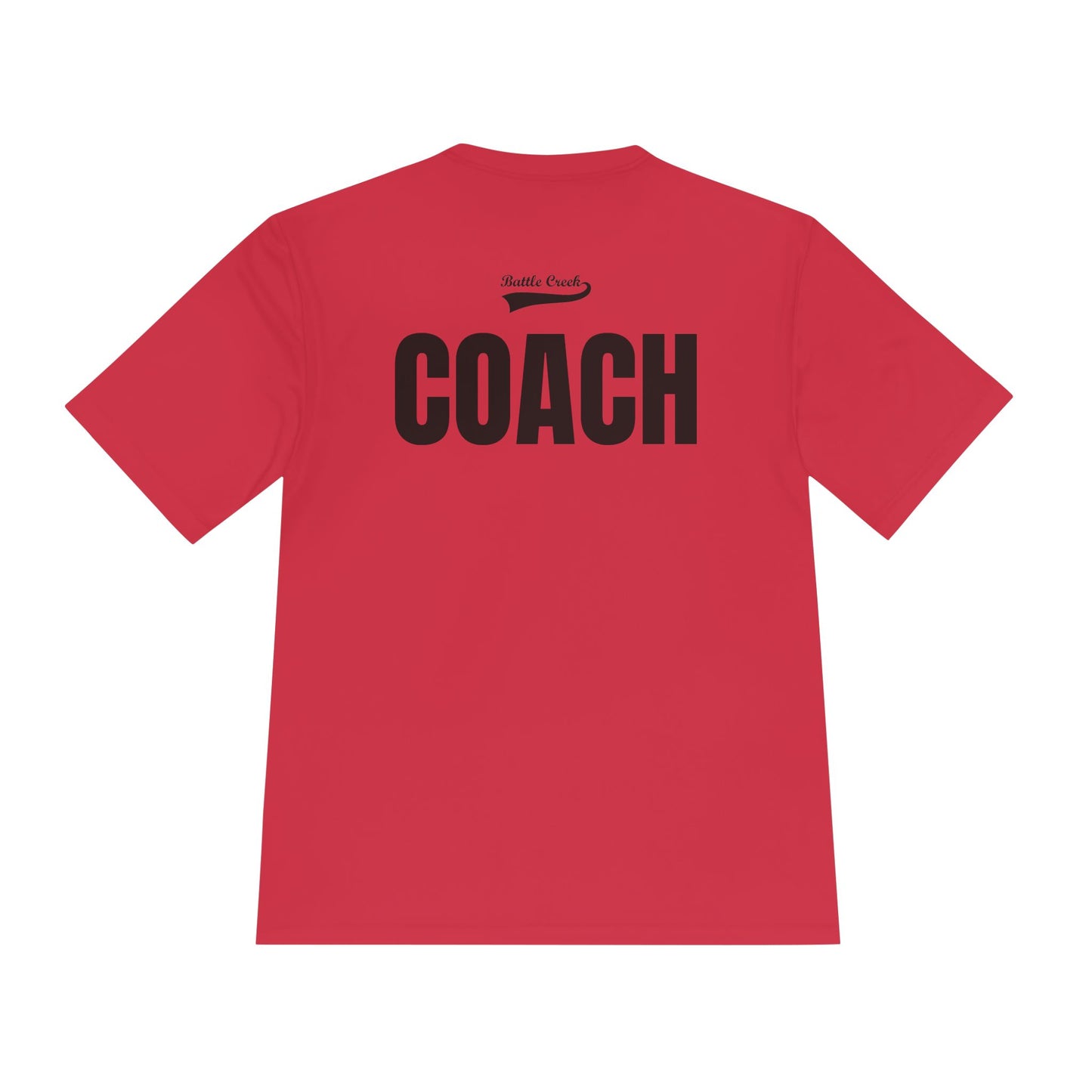 BC - COACH - Black Logo - Unisex Moisture Wicking Tee