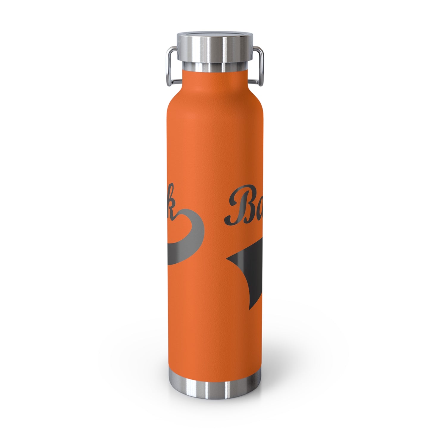 BC Black Logo Copper Vacuum Insulated Bottle, 22oz