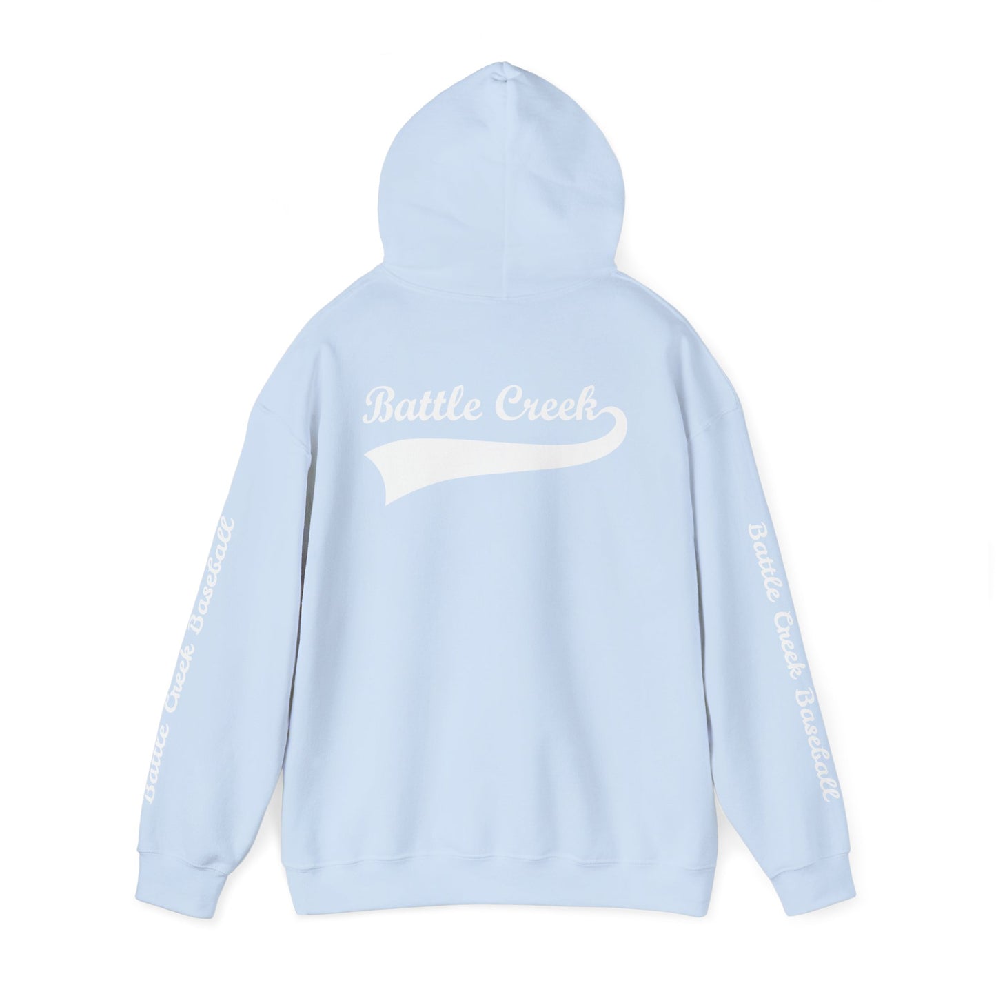 BC White Logo - Unisex Heavy Blend™ Hooded Sweatshirt