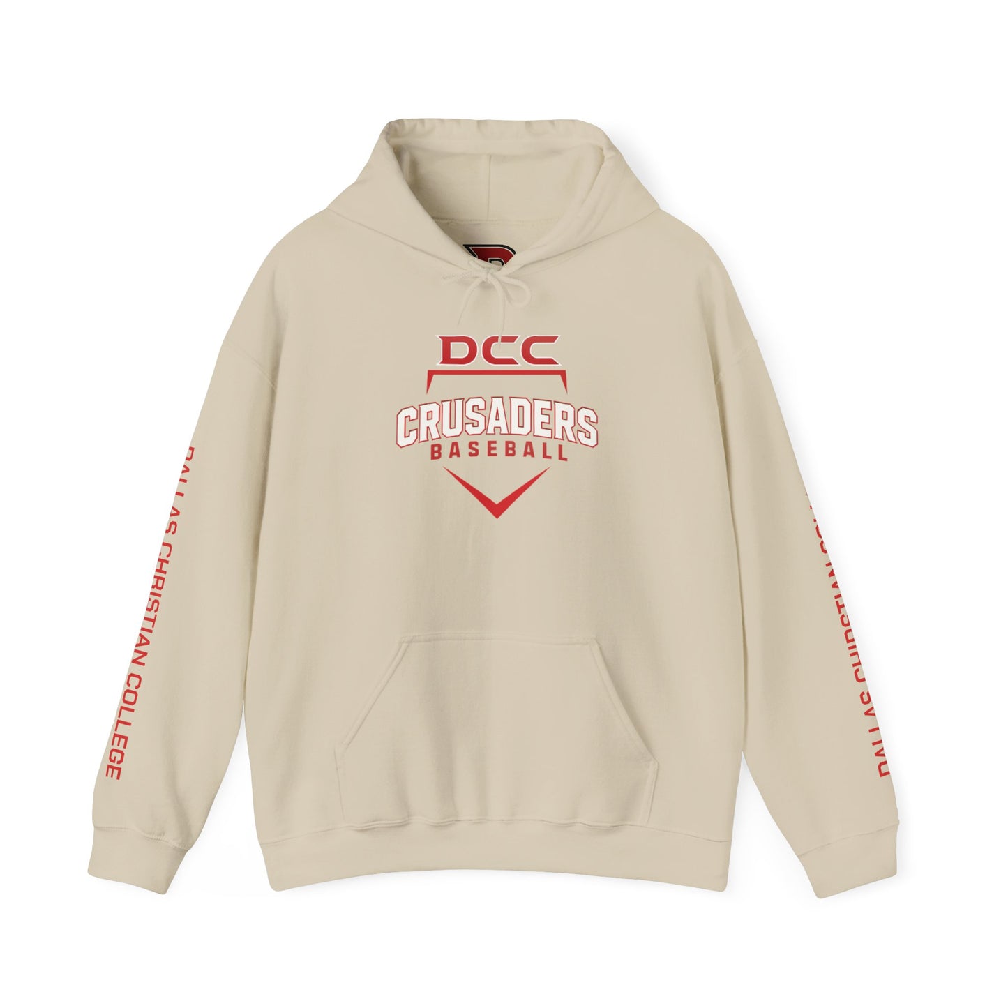 DCC - Red Logo - Unisex Heavy Blend™ Hooded Sweatshirt