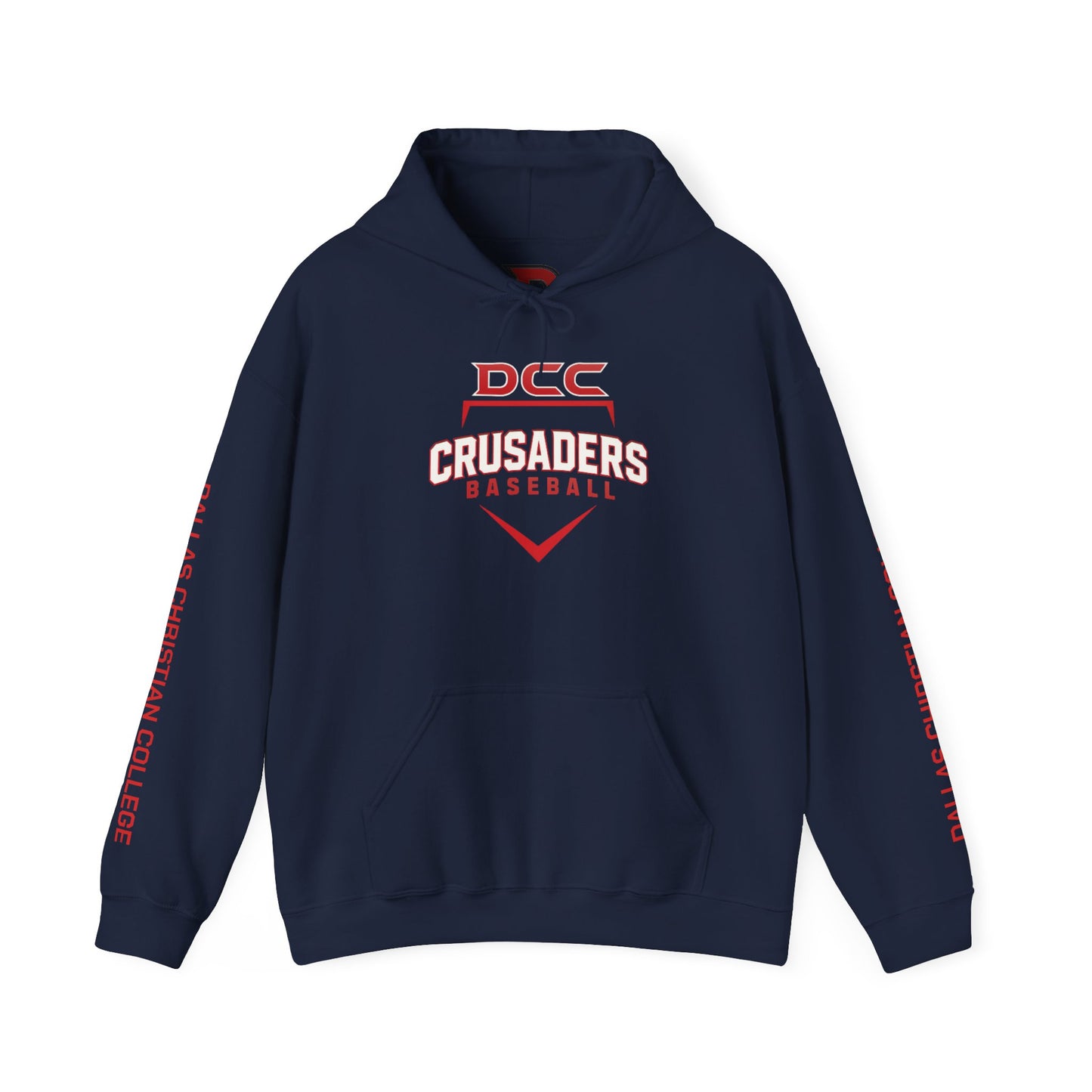 DCC - Red Logo - Unisex Heavy Blend™ Hooded Sweatshirt