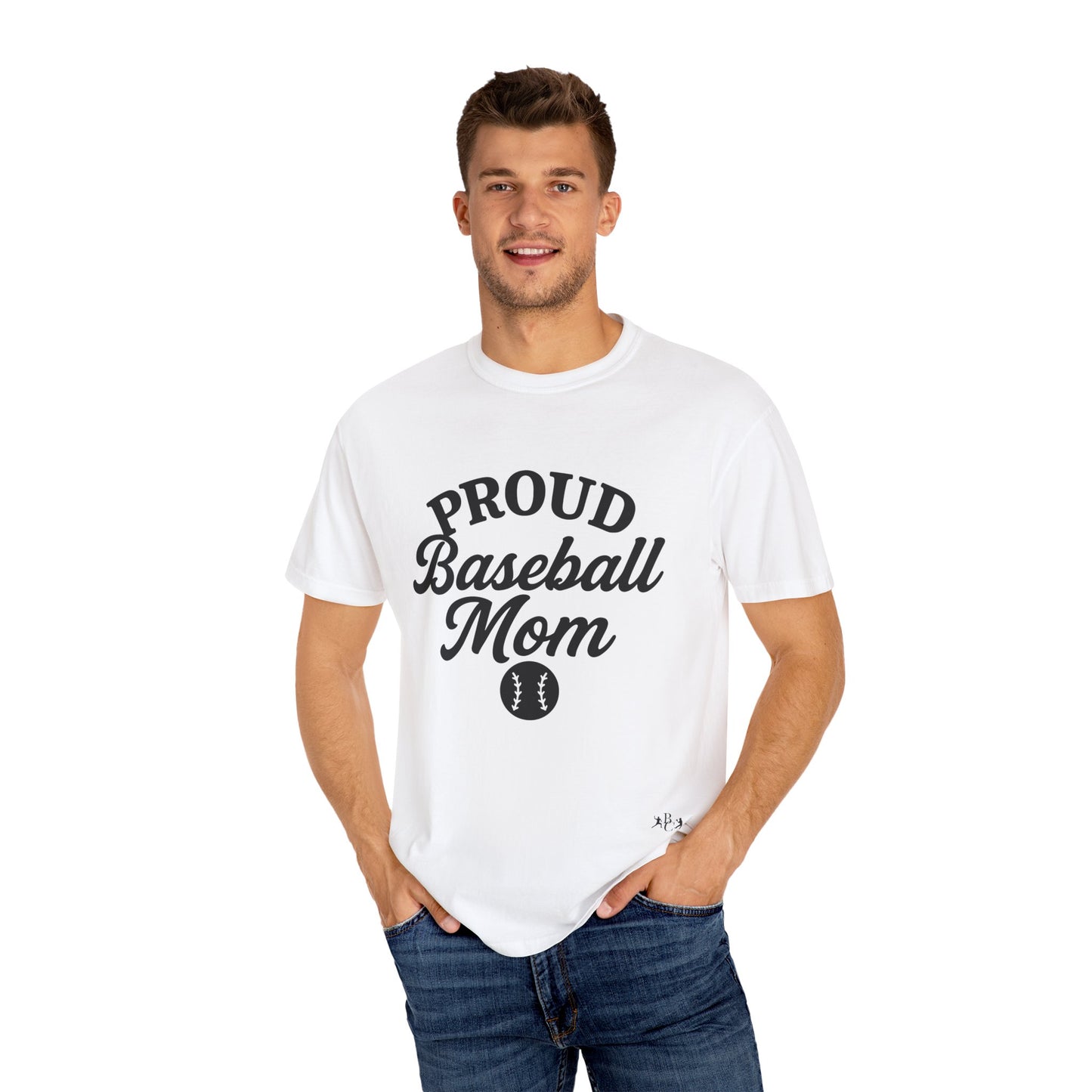 BC - Proud Baseball Mom - Unisex Garment-Dyed T-shirt