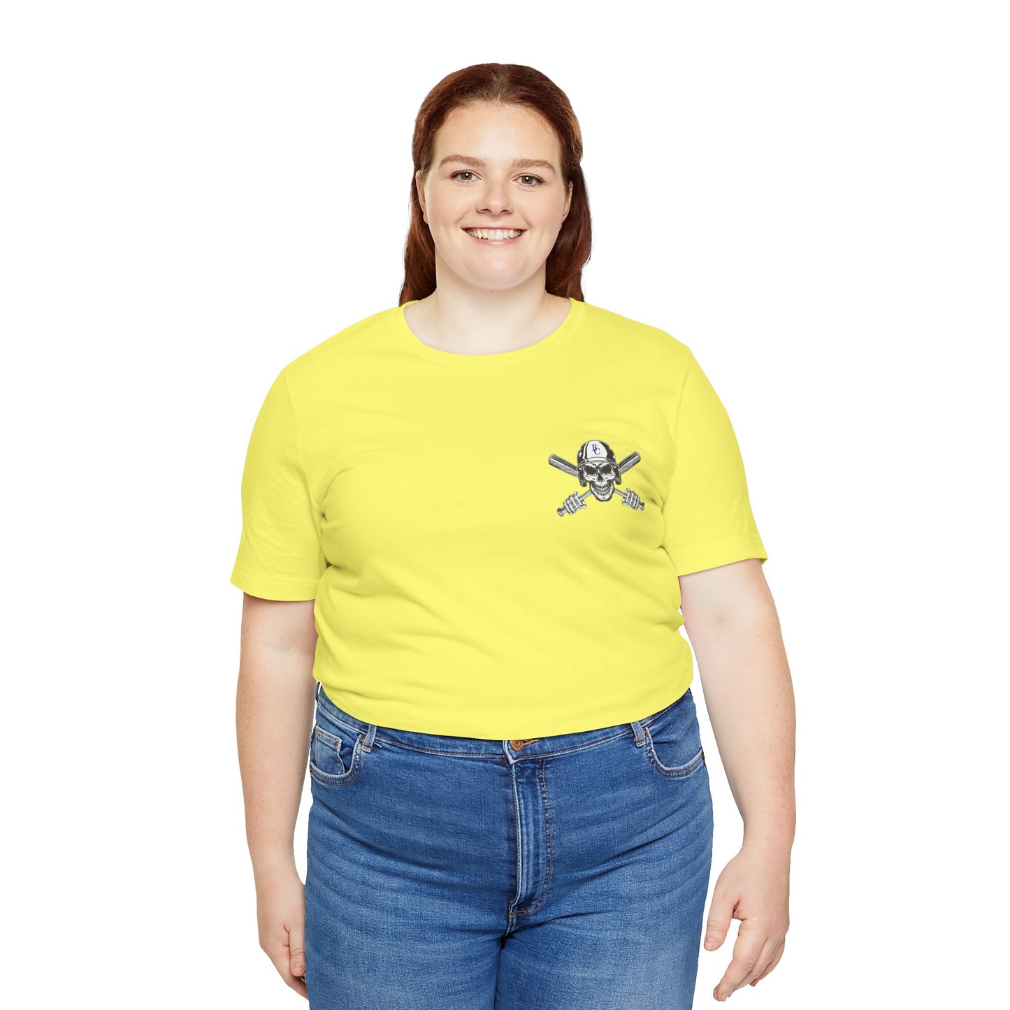 Battle Creek baseball Crossbones - Unisex Jersey Short Sleeve Tee