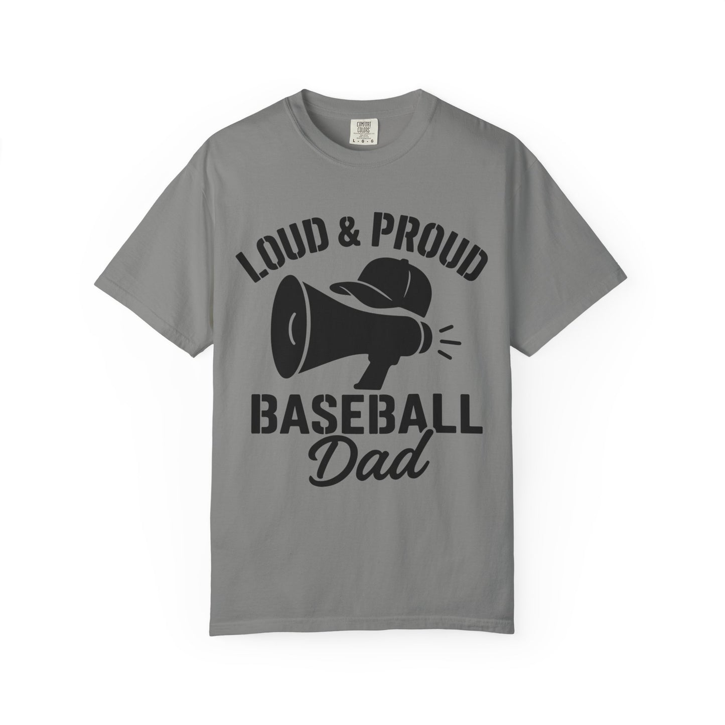 BC - Proud Baseball Dad - Unisex Garment-Dyed T-shirt