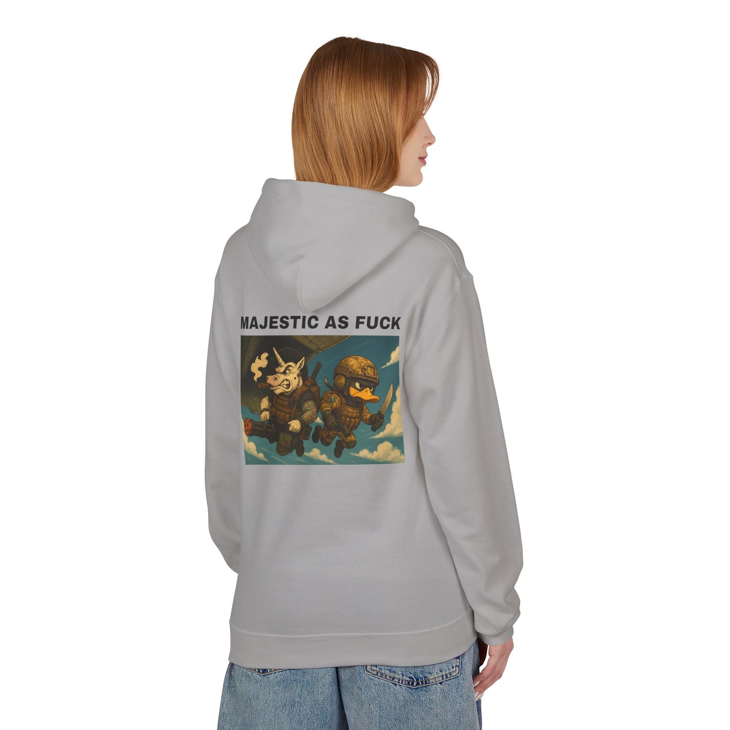MAF - Unisex Midweight Softstyle Fleece Hoodie