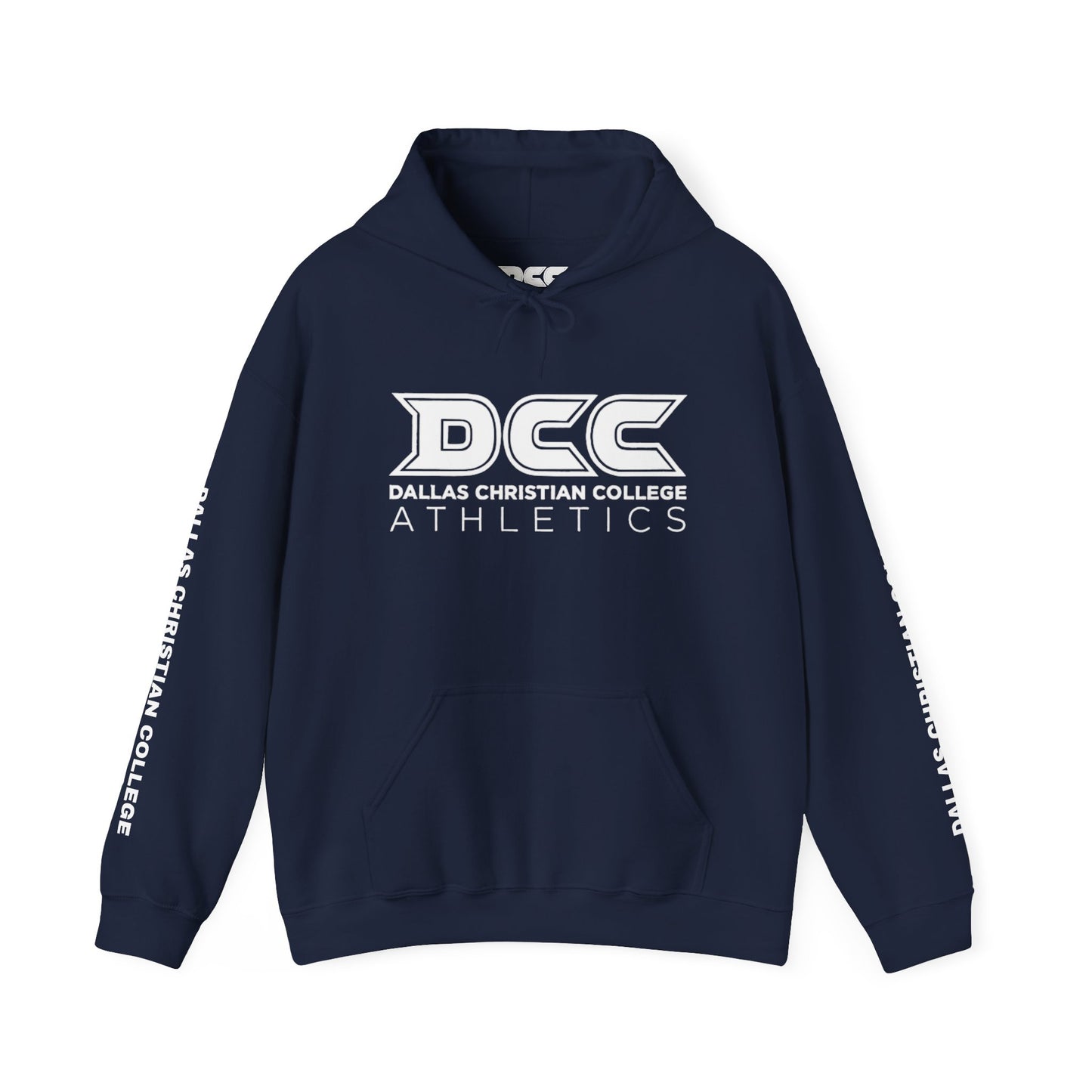 DCC - White Logo - Unisex Heavy Blend™ Hooded Sweatshirt