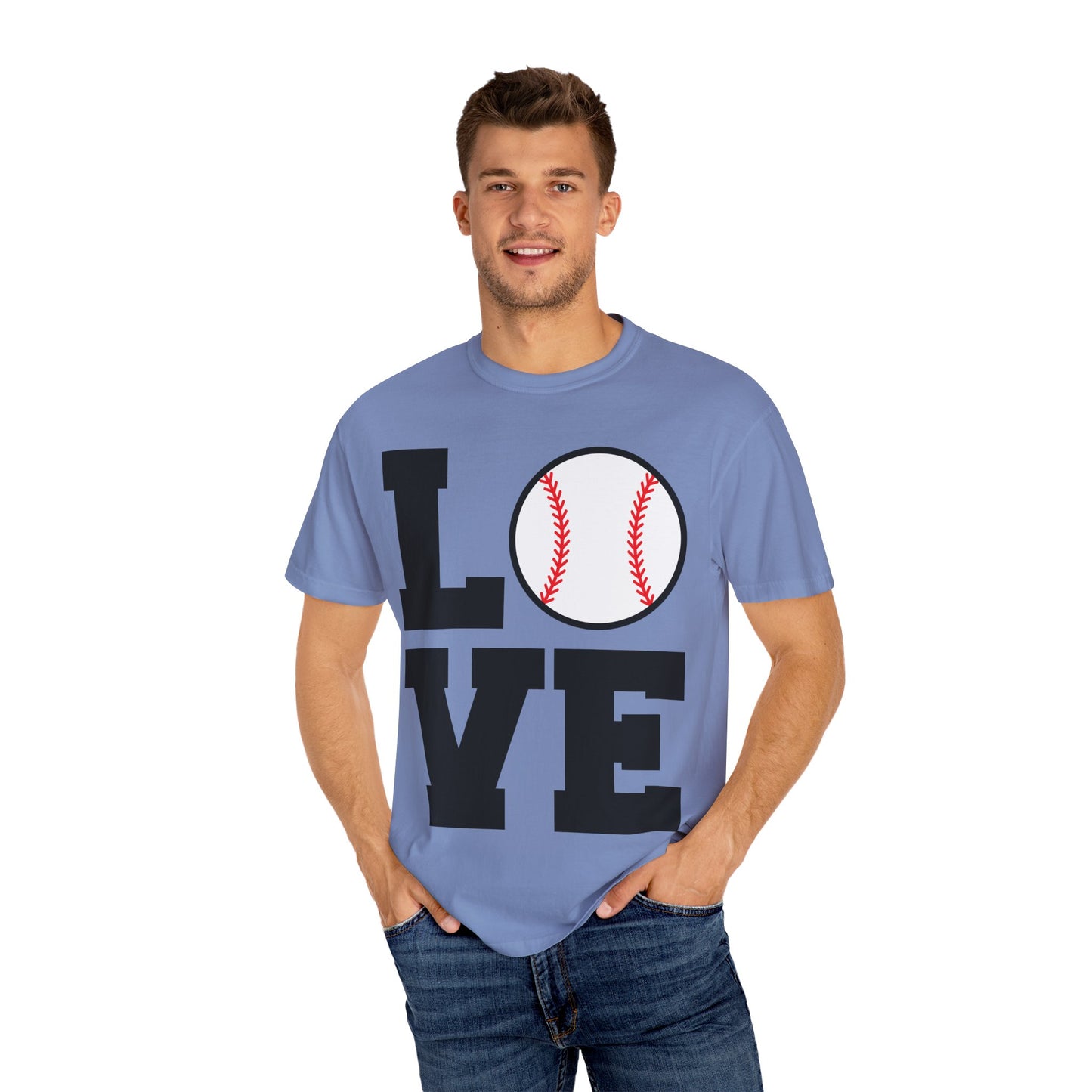 BC - Love - Unisex Garment-Dyed T-shirt