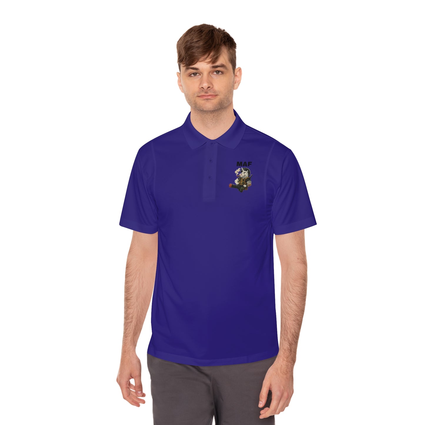 MAF - Unicorn - Men's Sport Polo Shirt