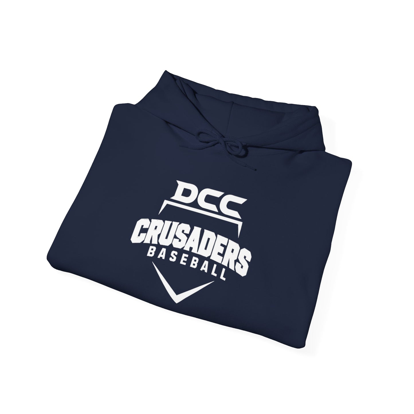 DCC - White Logo - Unisex Heavy Blend™ Hooded Sweatshirt
