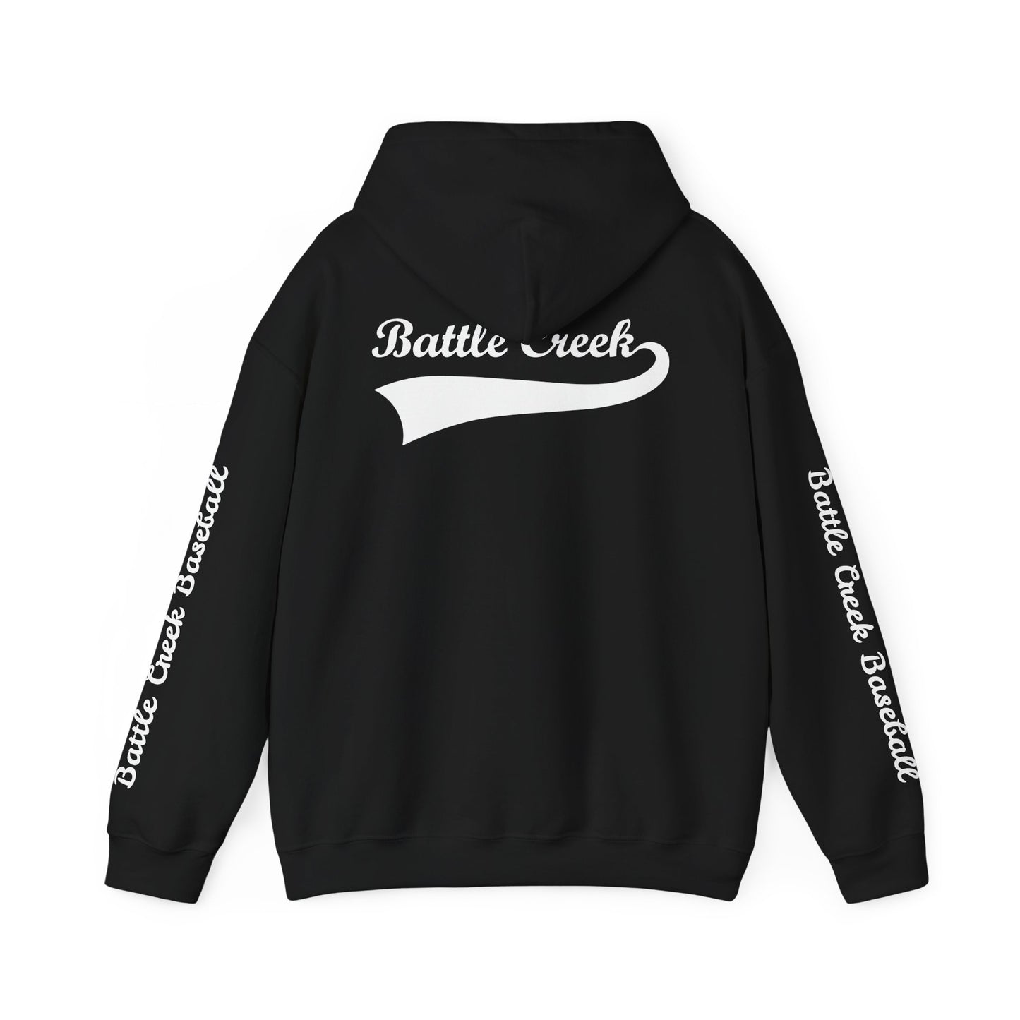 BC White Logo - Unisex Heavy Blend™ Hooded Sweatshirt