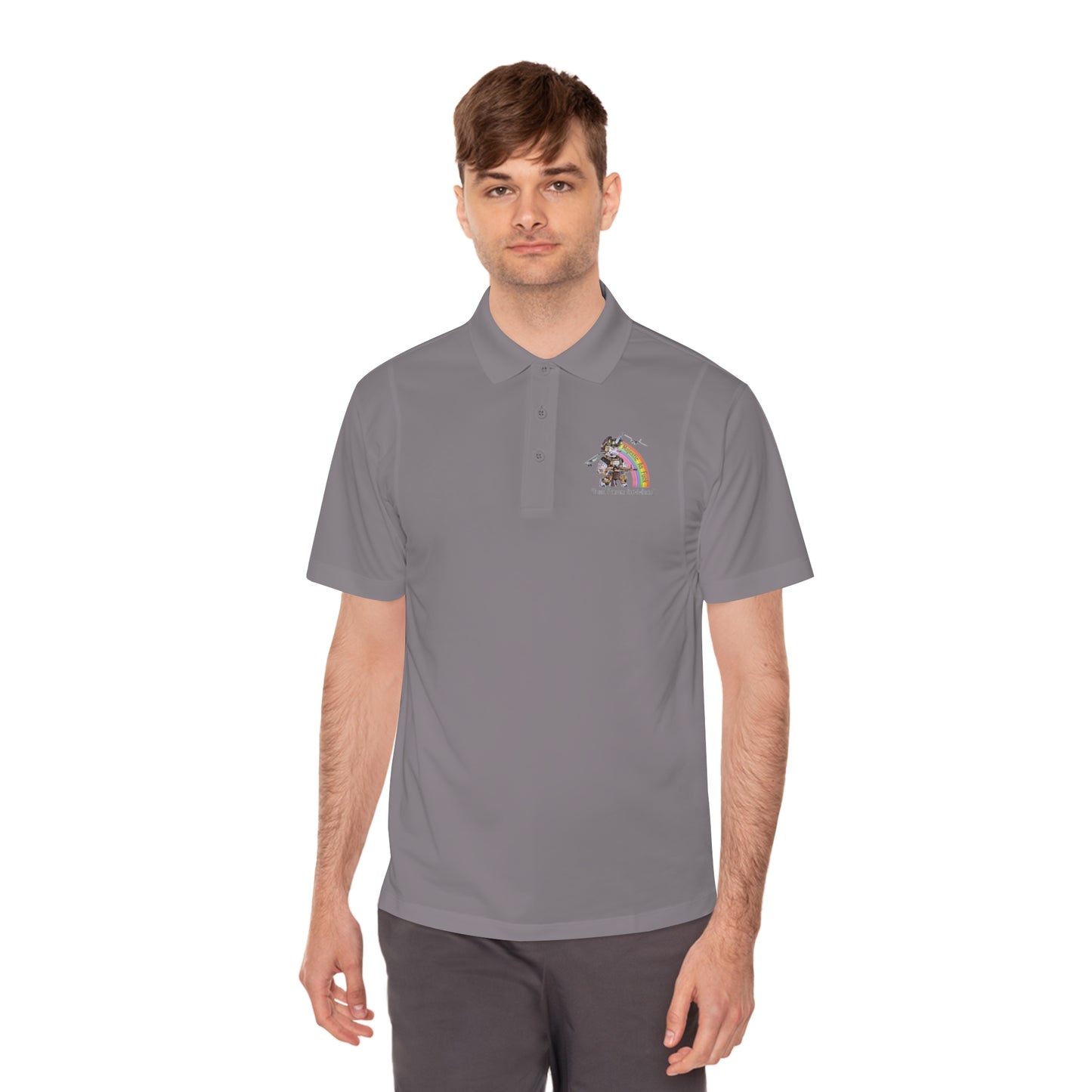 MAF - FLY IT LIKE YOU STOL IT - Men's Sport Polo Shirt