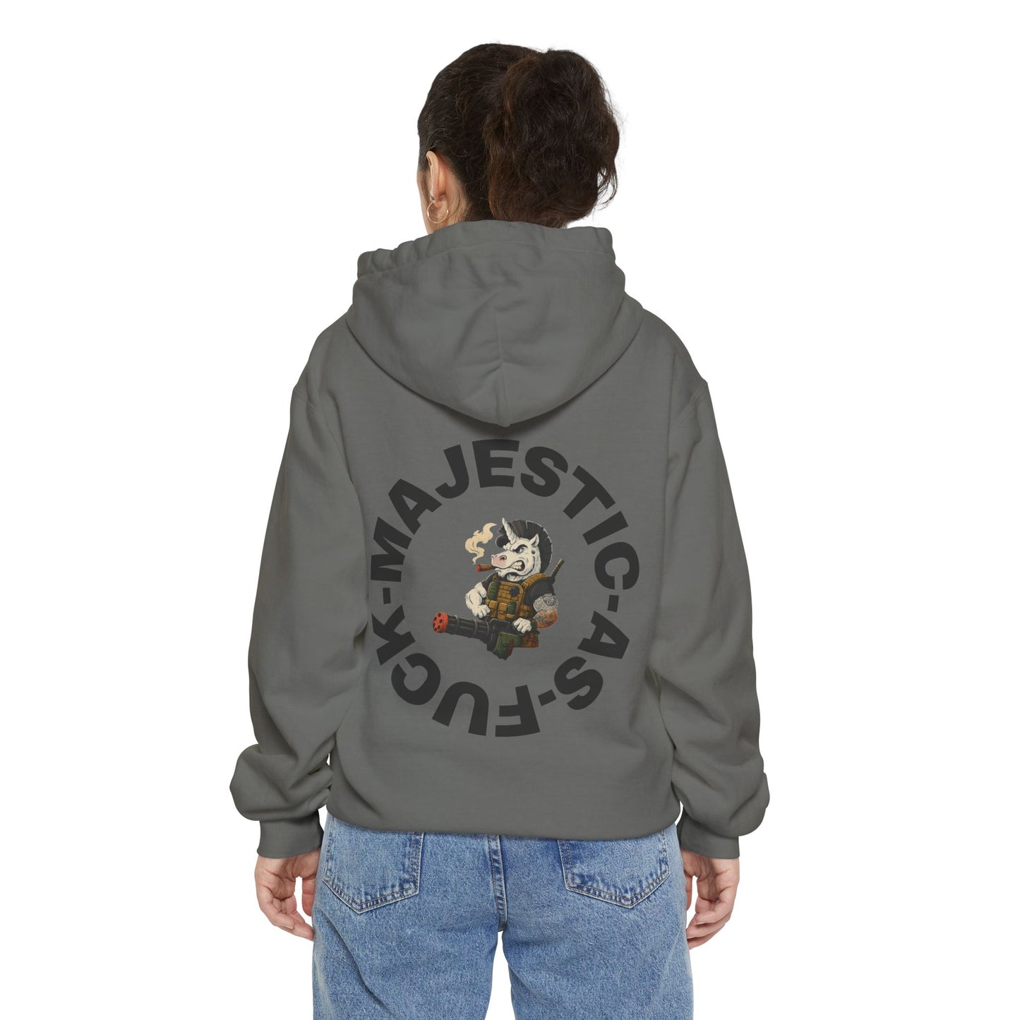 MAF - Unicorn - Unisex Garment-Dyed Hoodie