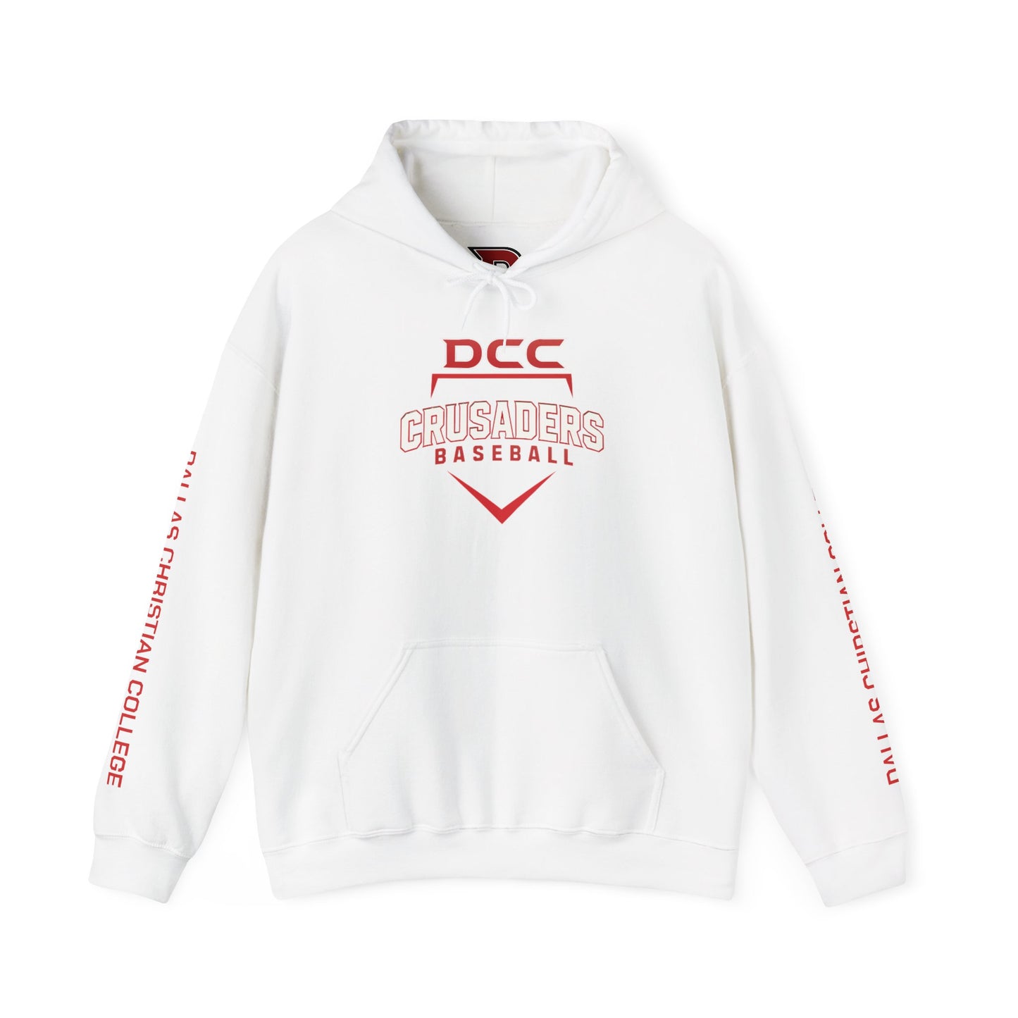 DCC - Red Logo - Unisex Heavy Blend™ Hooded Sweatshirt