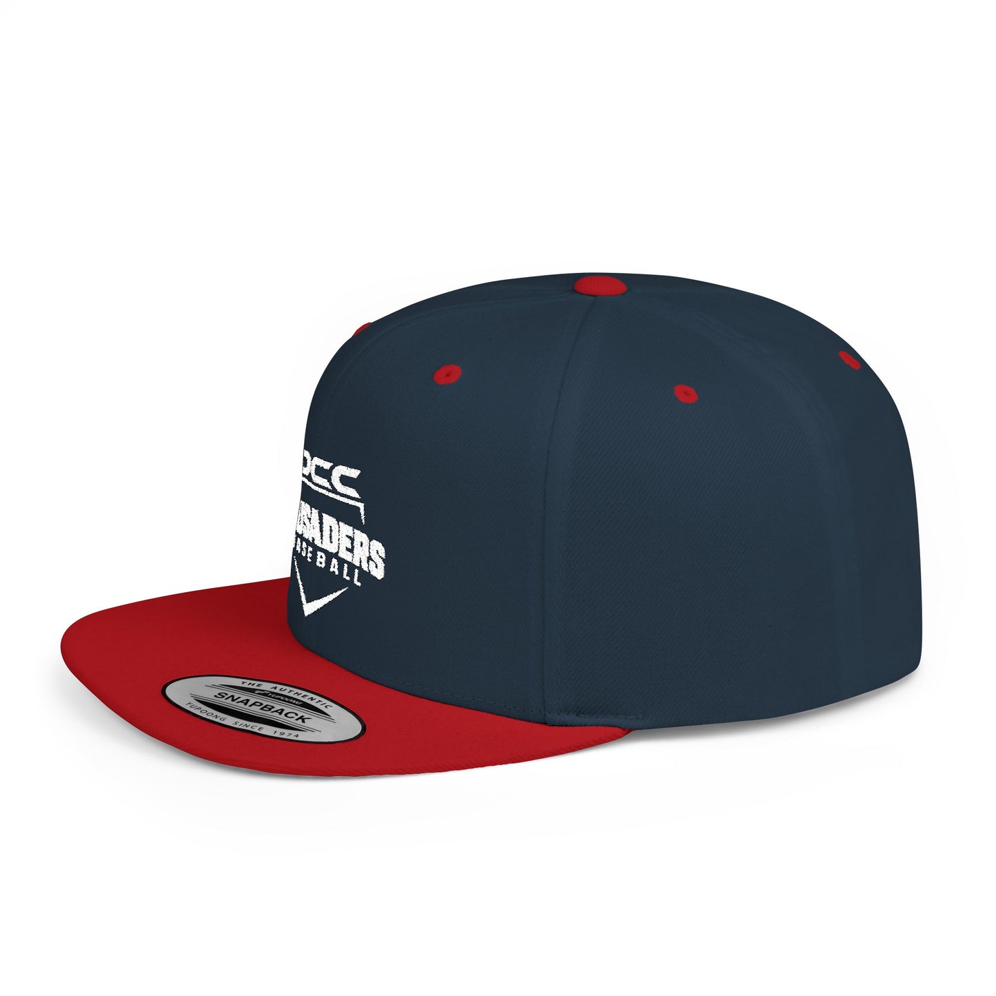 DCC - White Logo - Flat Bill Snapback