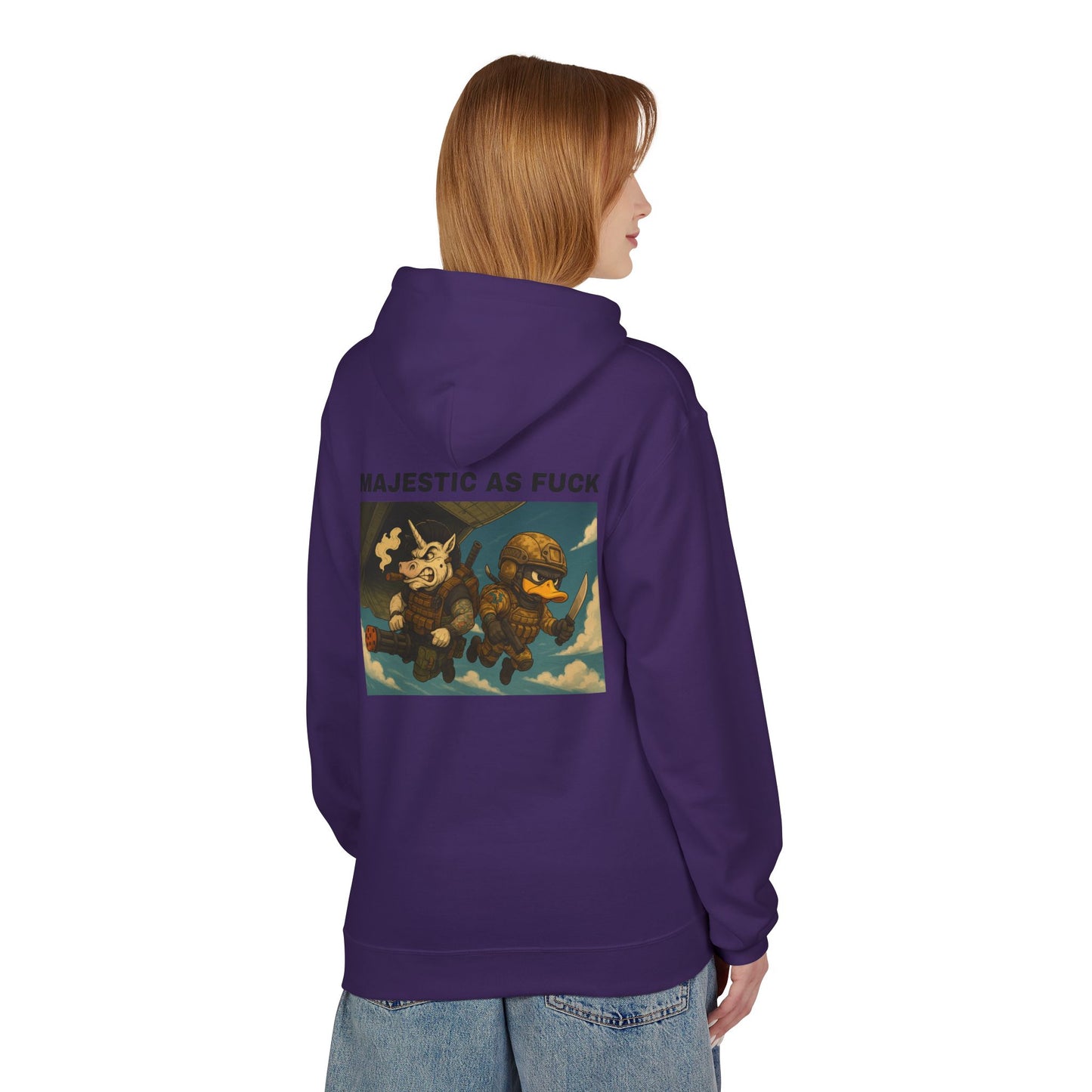 MAF - Unisex Midweight Softstyle Fleece Hoodie