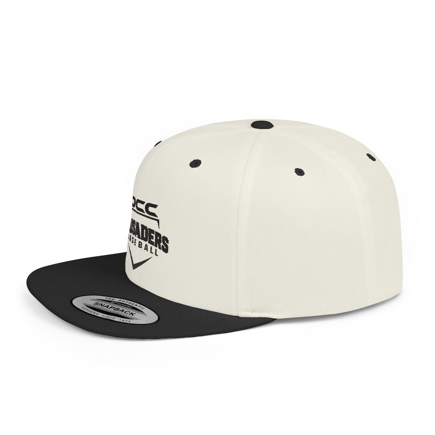 DCC - Black Logo - Flat Bill Snapback