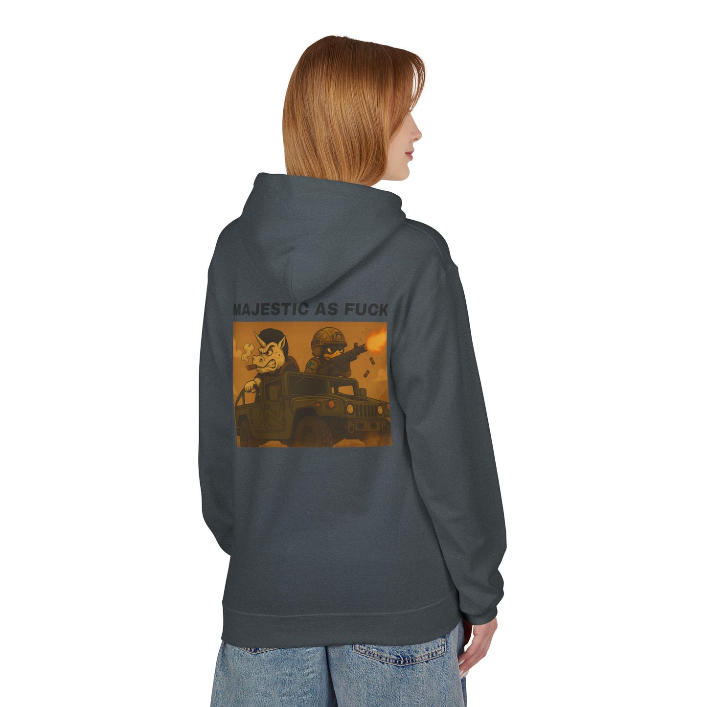 MAF - Unisex Midweight Softstyle Fleece Hoodie