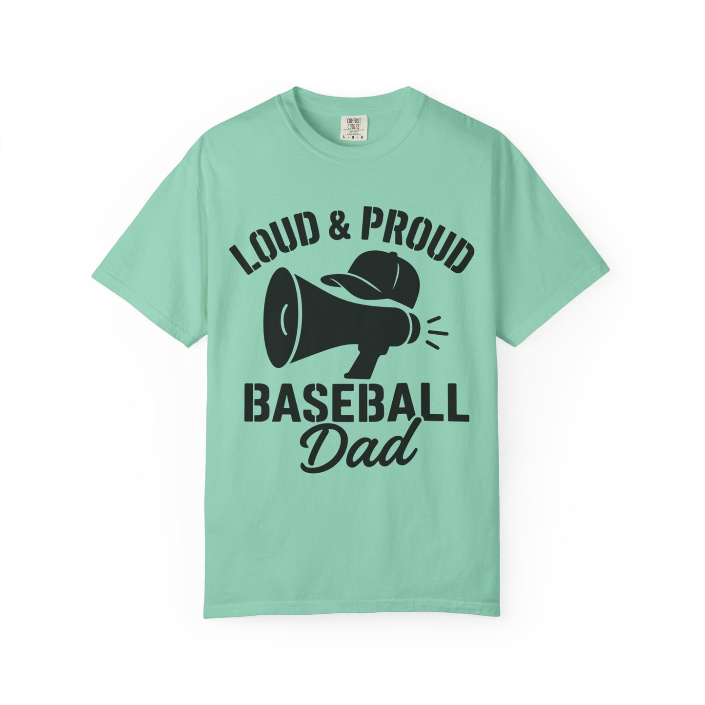 BC - Proud Baseball Dad - Unisex Garment-Dyed T-shirt