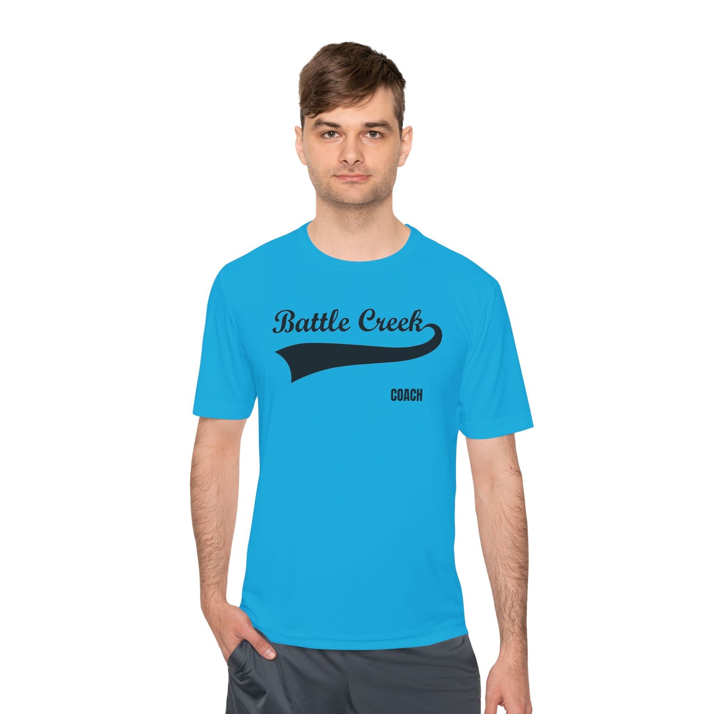 BC - COACH - Black Logo - Unisex Moisture Wicking Tee
