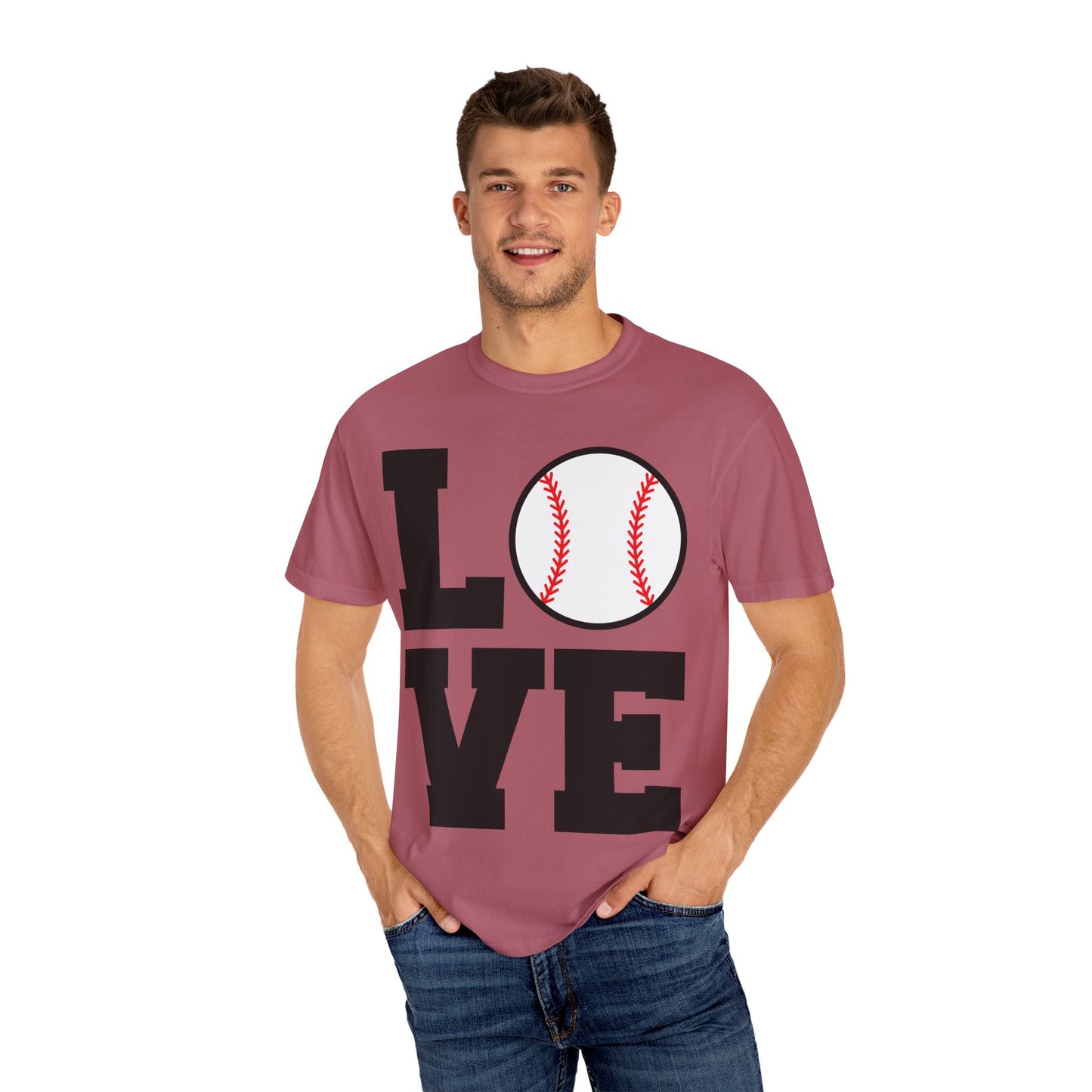 BC - Love - Unisex Garment-Dyed T-shirt