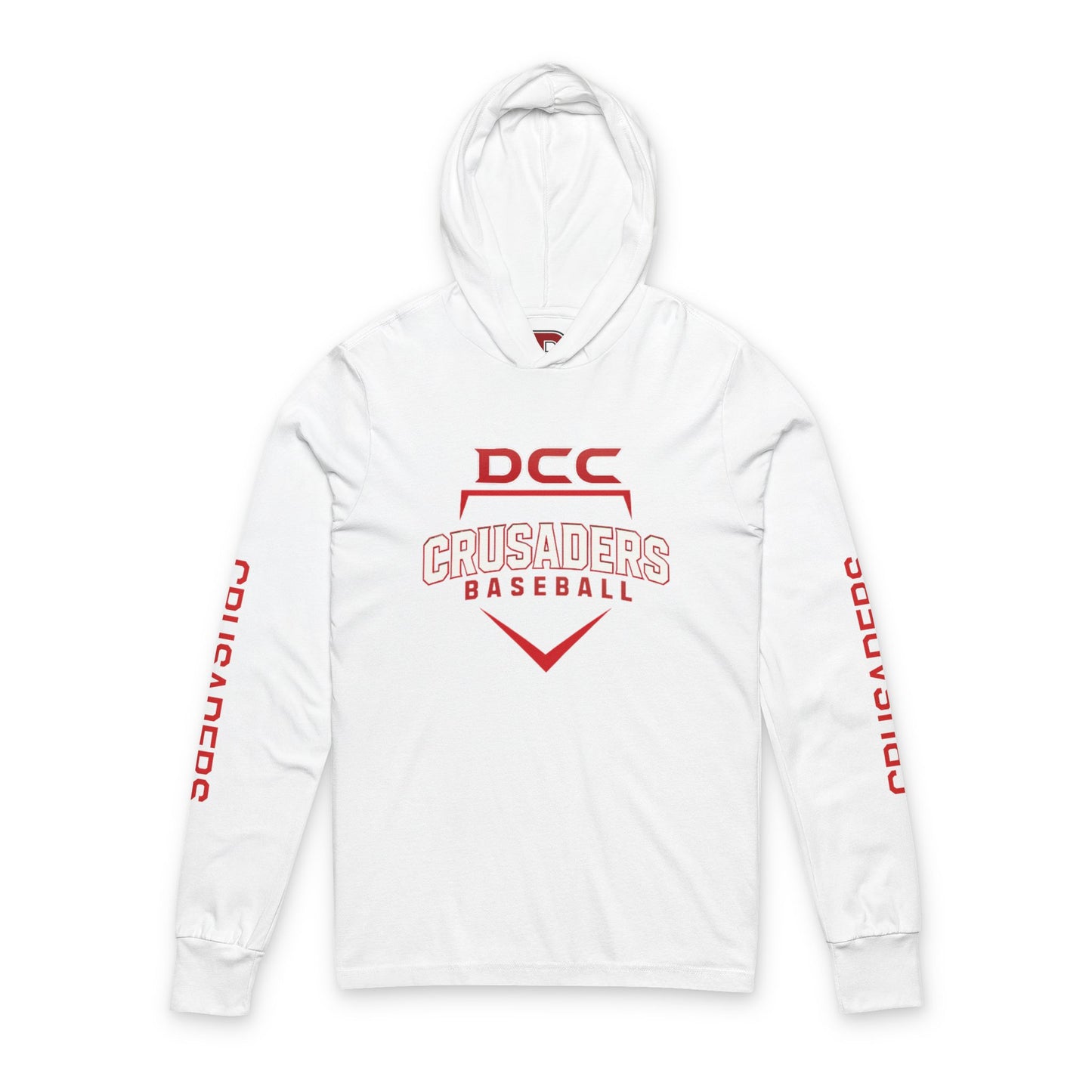 DCC - Black - Unisex Hooded Long Sleeve Tee