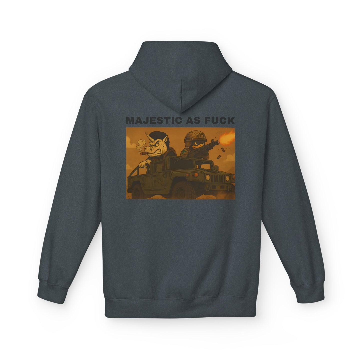 MAF - Unisex Midweight Softstyle Fleece Hoodie