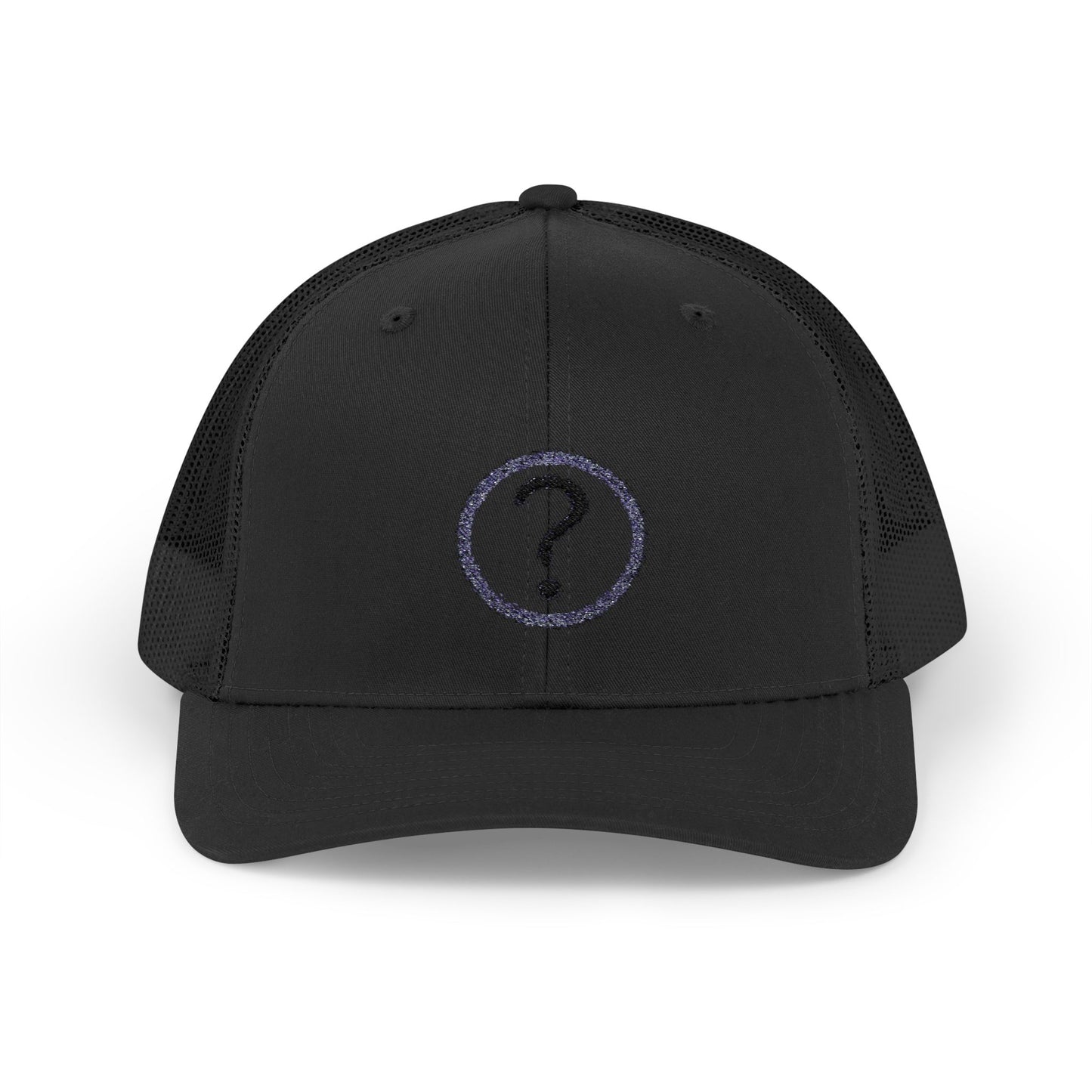 MAF - Question Mark with Blue Tent - Snapback Trucker Cap